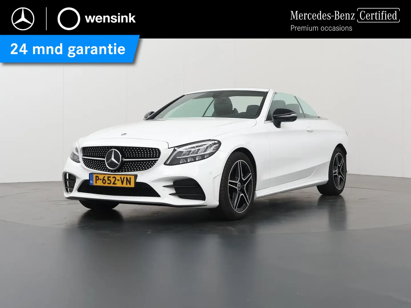 Mercedes-Benz C 180 Cabrio Premium Plus Pack | AMG | Widescreen | Stoe Blanc - 1
