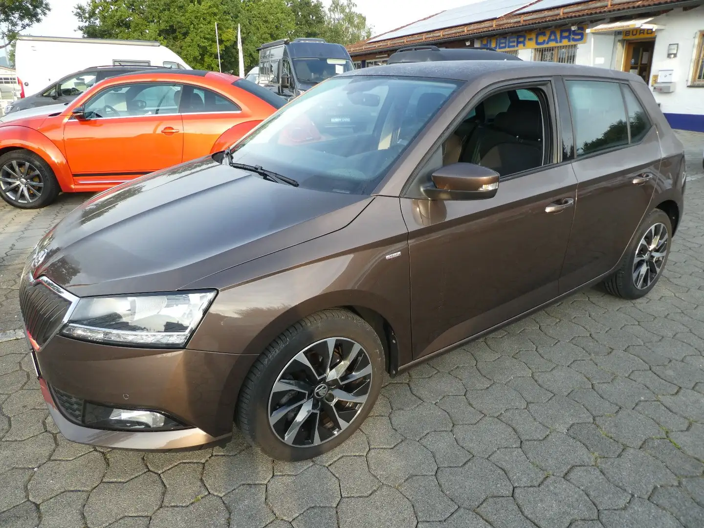 Skoda Fabia Drive 125 TSI DSG ACC+AppConn+SHZ Braun - 1