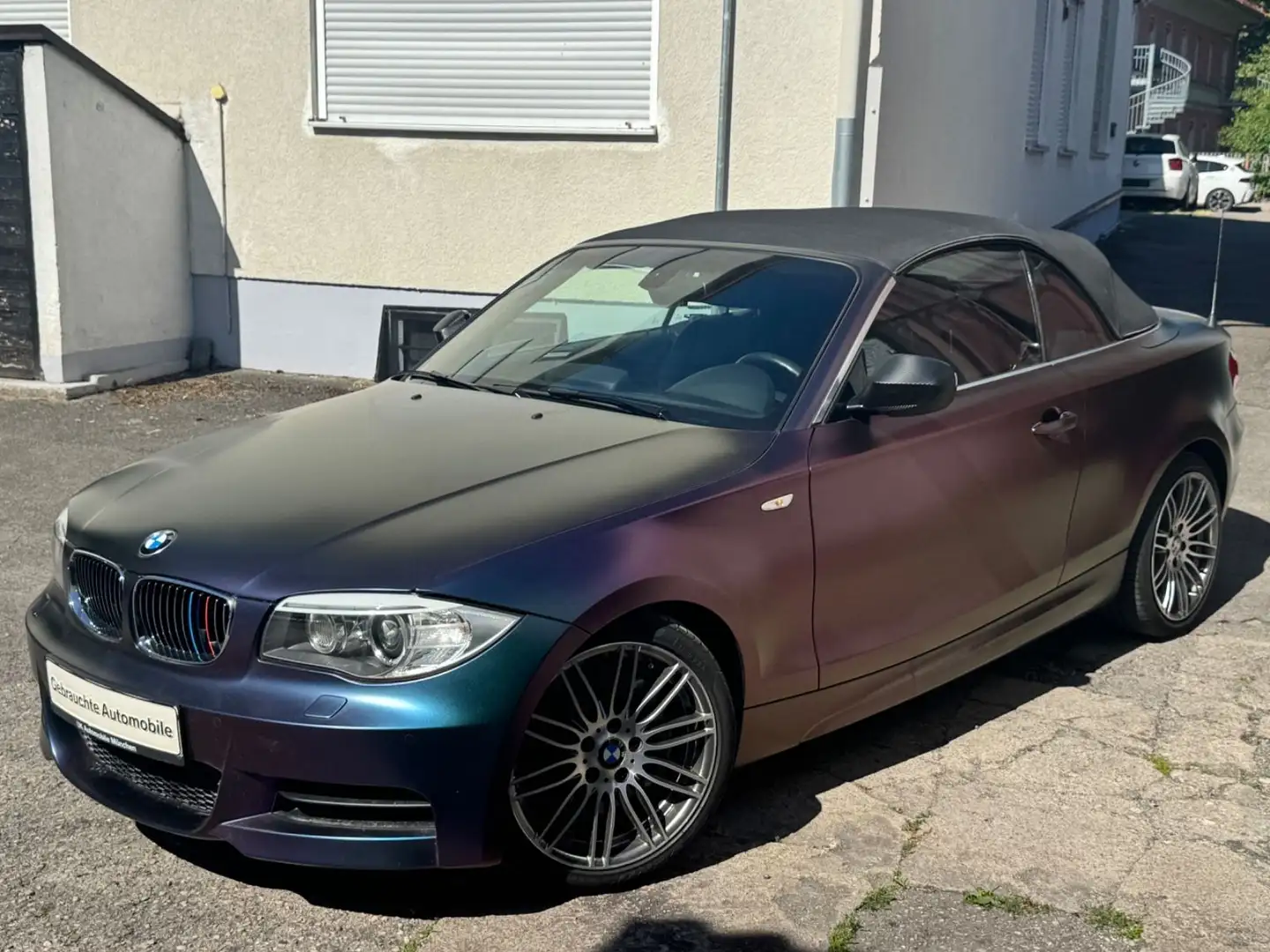 BMW 135 i Cab. Aut -M Sportpaket  - Blau - 1