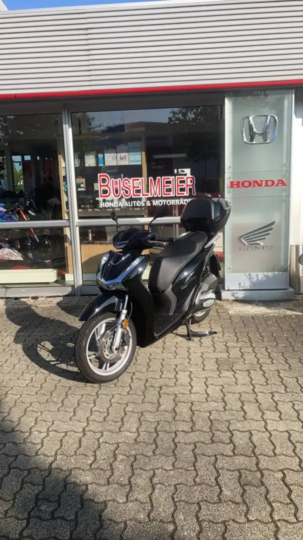 Honda SH 150 ABS Topcase Griffheitzung Noir - 1
