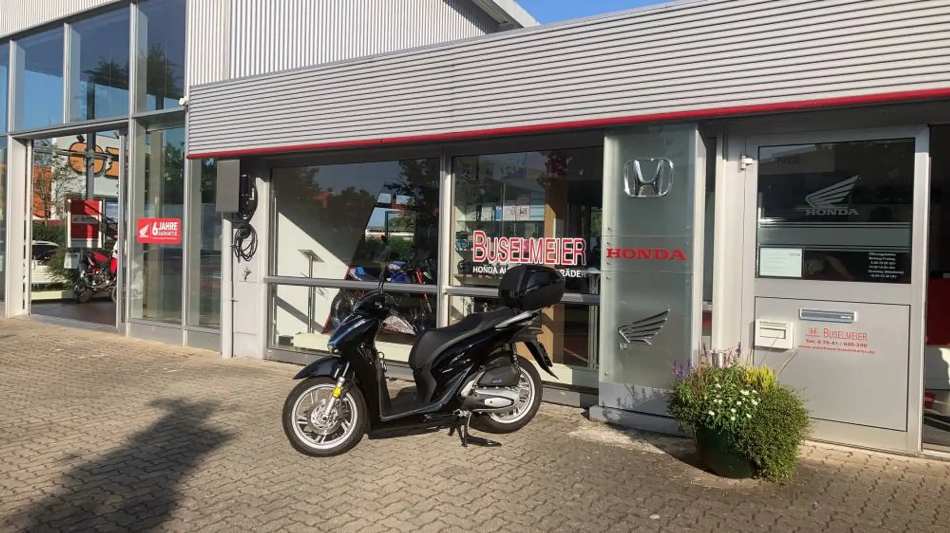 Honda SH 150 ABS Topcase Griffheitzung Noir - 2