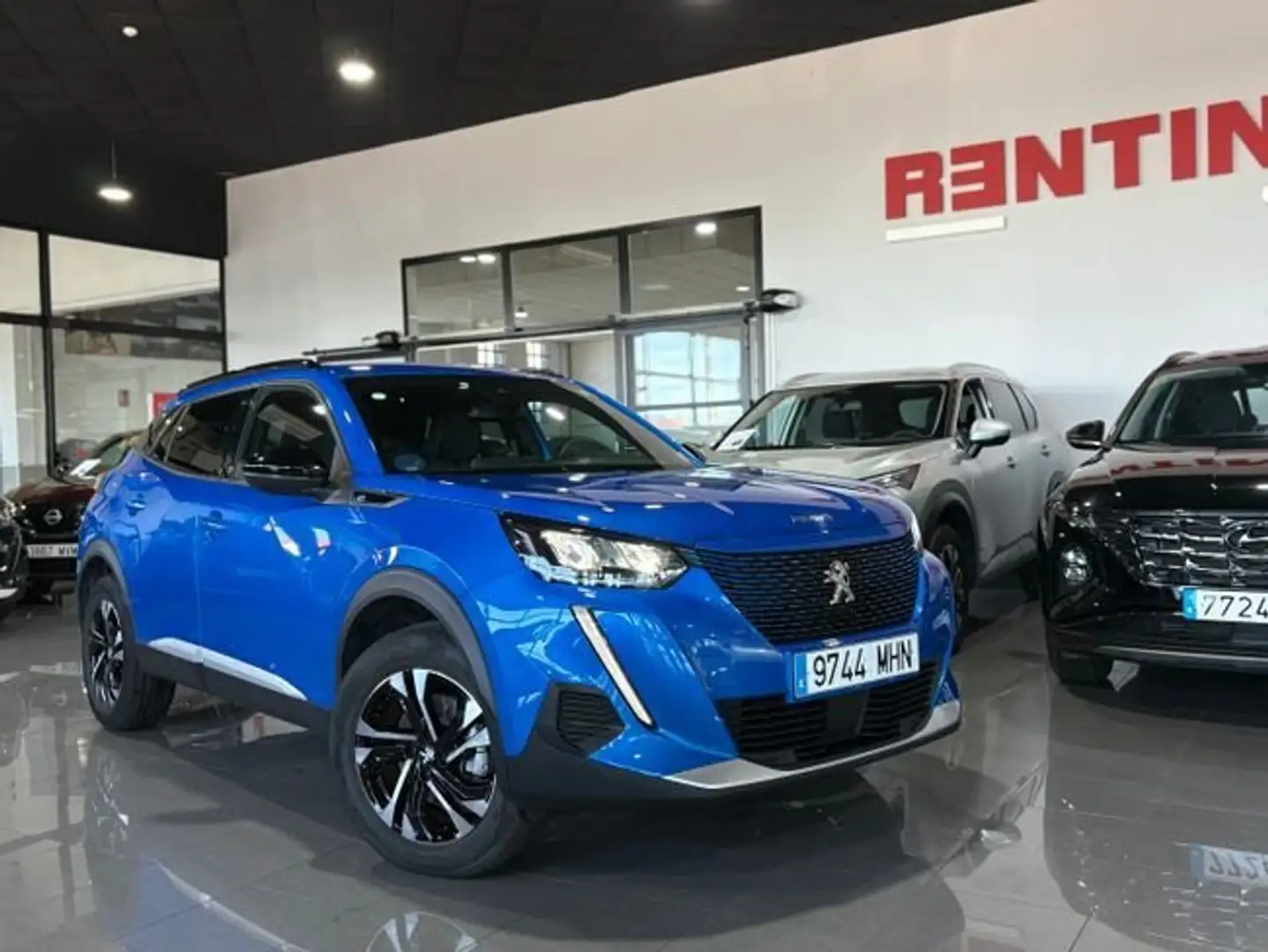 Peugeot 2008 Allure Pack Eléctrico 100kW Azul - 2