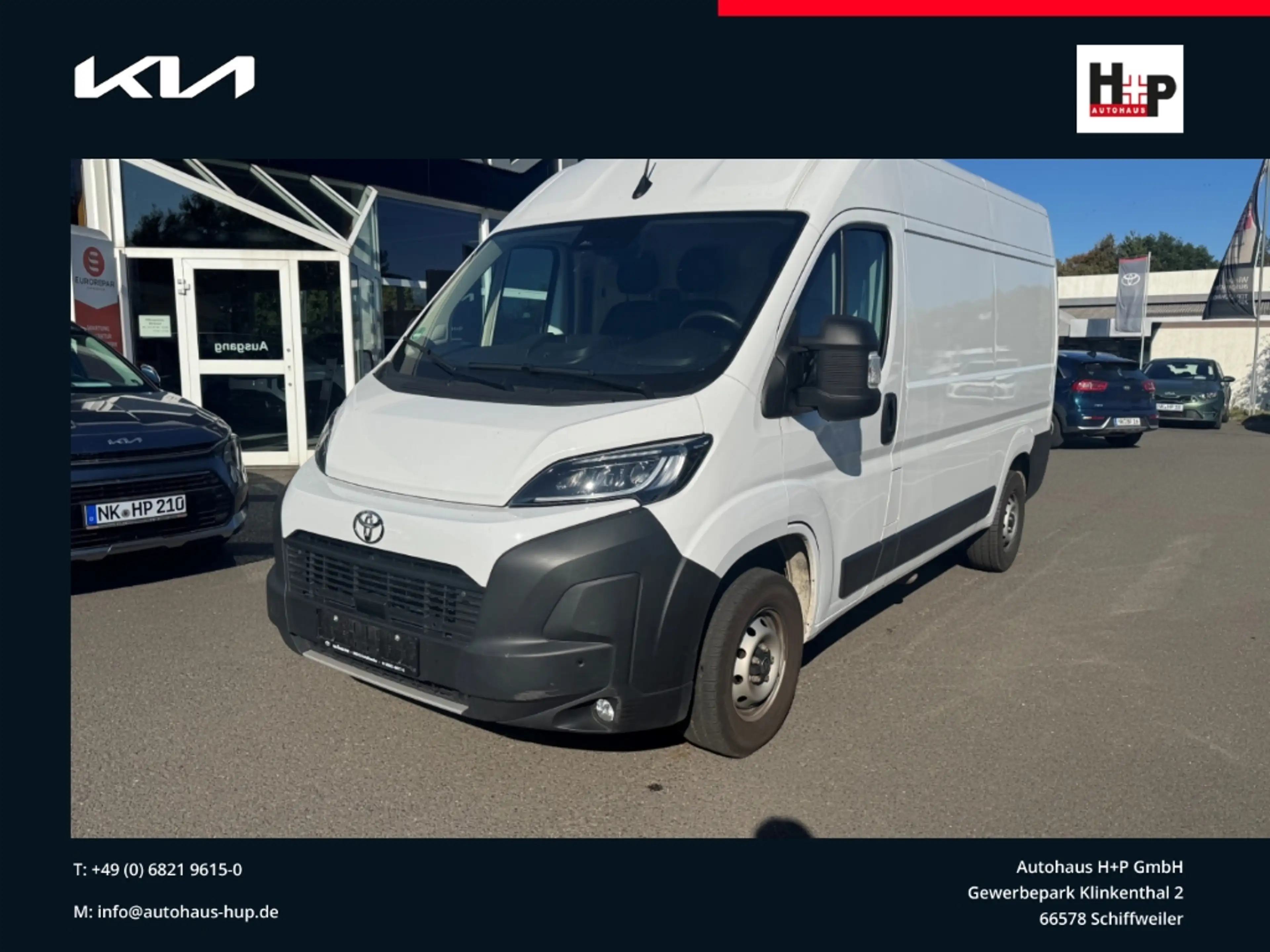 Toyota Proace H2 Kasten 35 L2H2 Diesel 140 Meister Park Distance