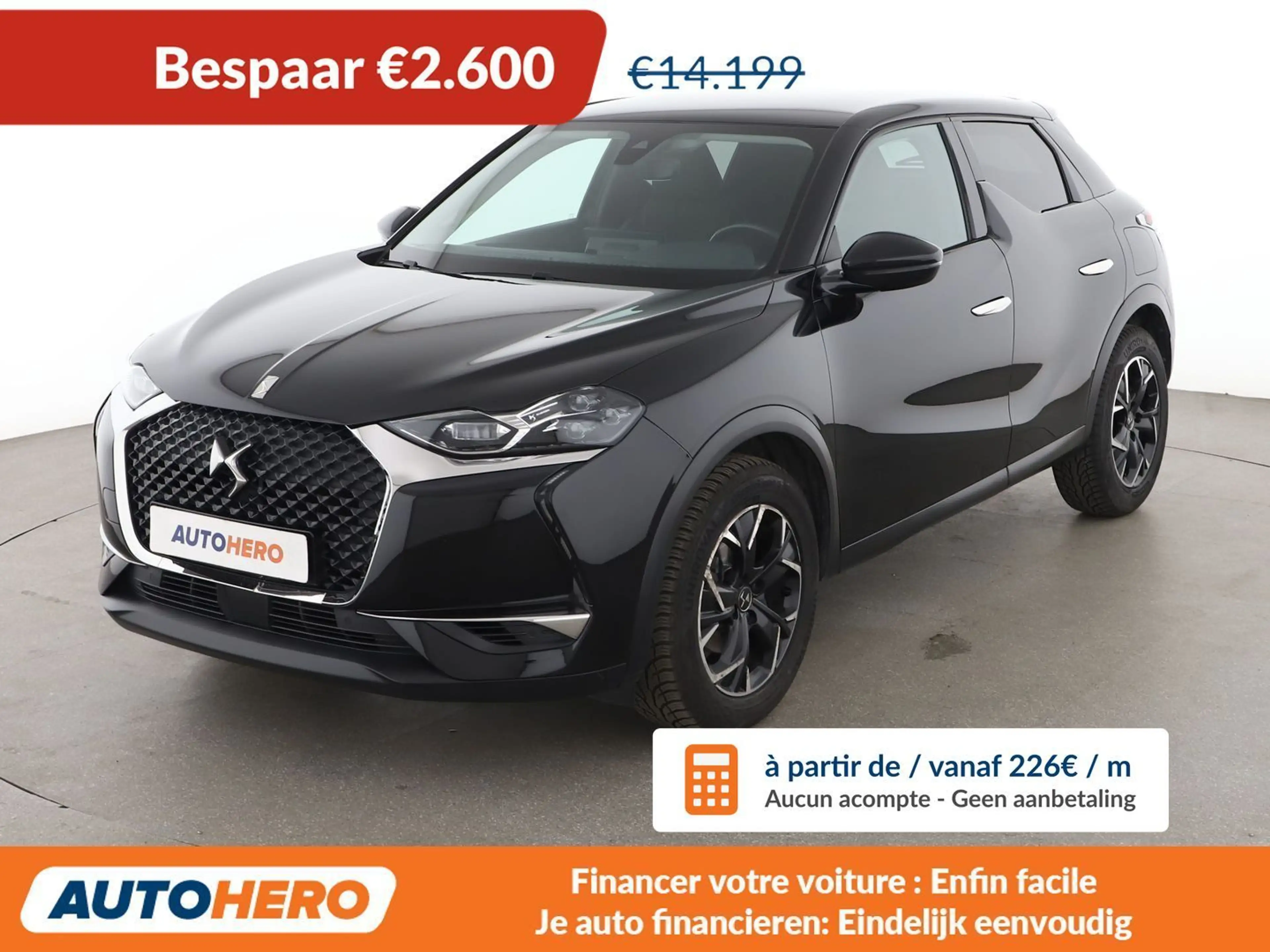 DS Automobiles DS 3 Crossback 1.5 Blue-HDi So Chic