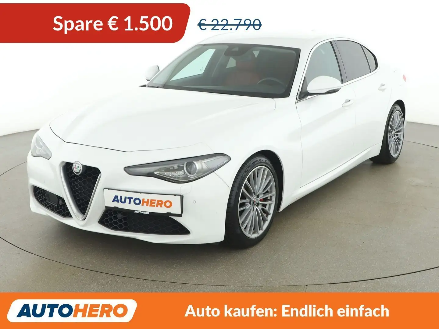 Alfa Romeo Giulia 2.0 Turbo Super Weiß - 1