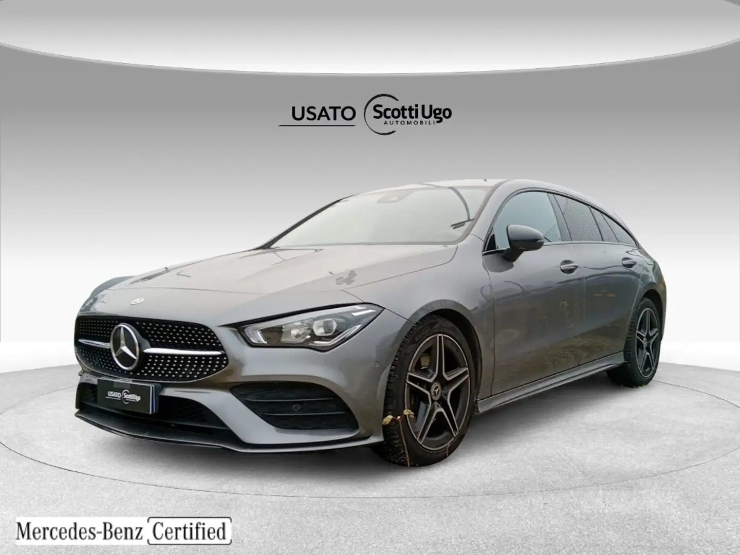 Mercedes-Benz CLA 200 200 d Premium auto Grigio - 1