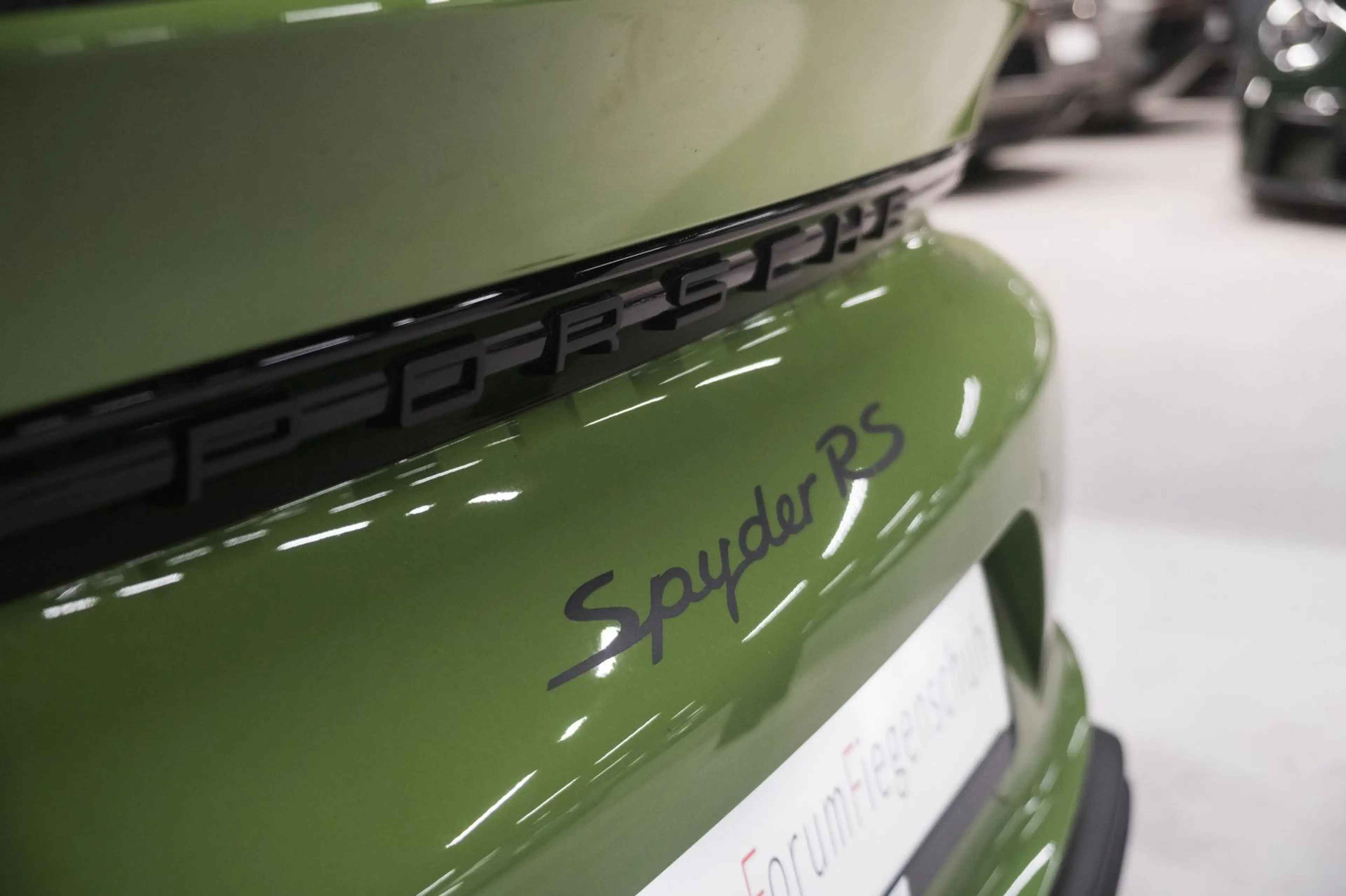 Porsche Boxster 718 Spyder RS - PTS-Lift-Weissach-PCCB-LED — photo 8