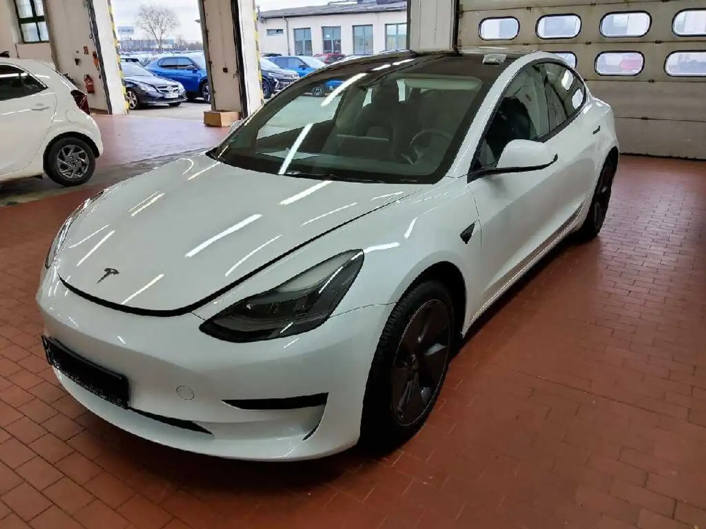 Tesla Model 3 RWD Kamera*Pano*LED*Leder*Wärmepumpe Blanc - 1