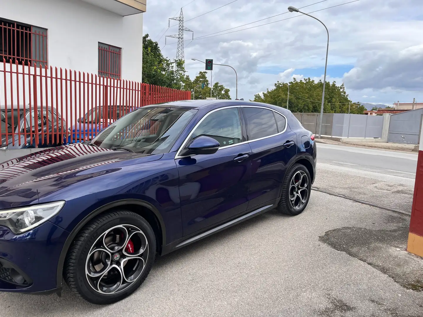Alfa Romeo Stelvio Stelvio 2.2 t Ti Q4 210cv auto Blu/Azzurro - 2