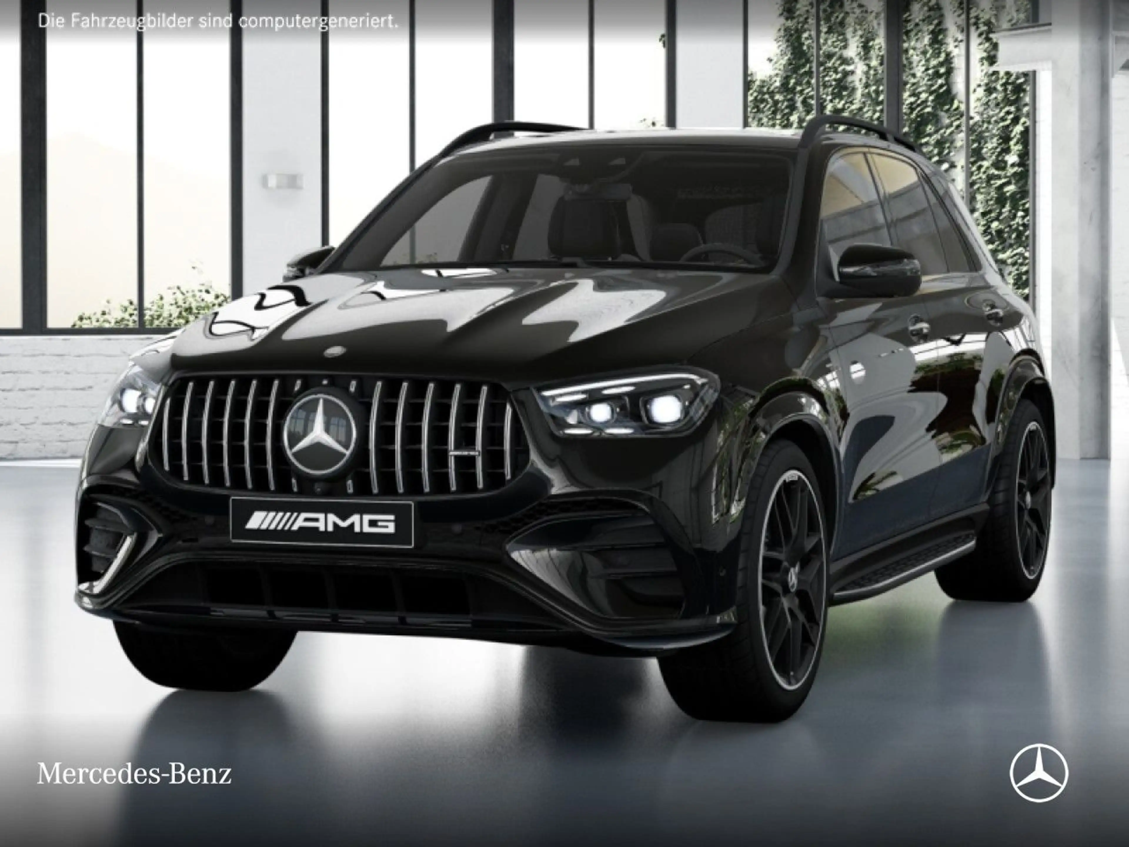 Mercedes-Benz GLE 53 AMG GLE 53 HYBRID 4M NIGHT+PANO+360+AHK+MULTIBEAM+22" — photo 2