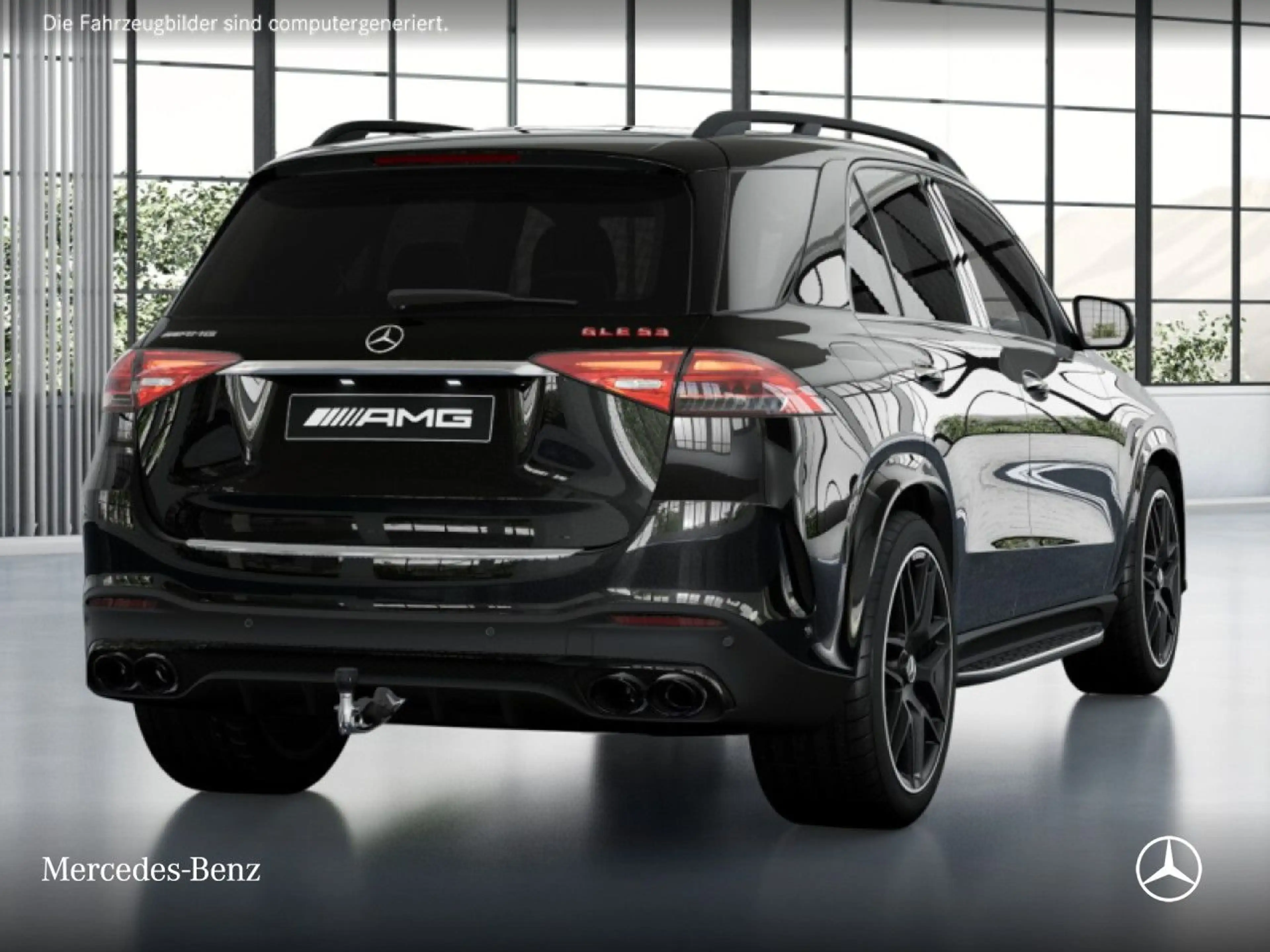 Mercedes-Benz GLE 53 AMG GLE 53 HYBRID 4M NIGHT+PANO+360+AHK+MULTIBEAM+22" — photo 4