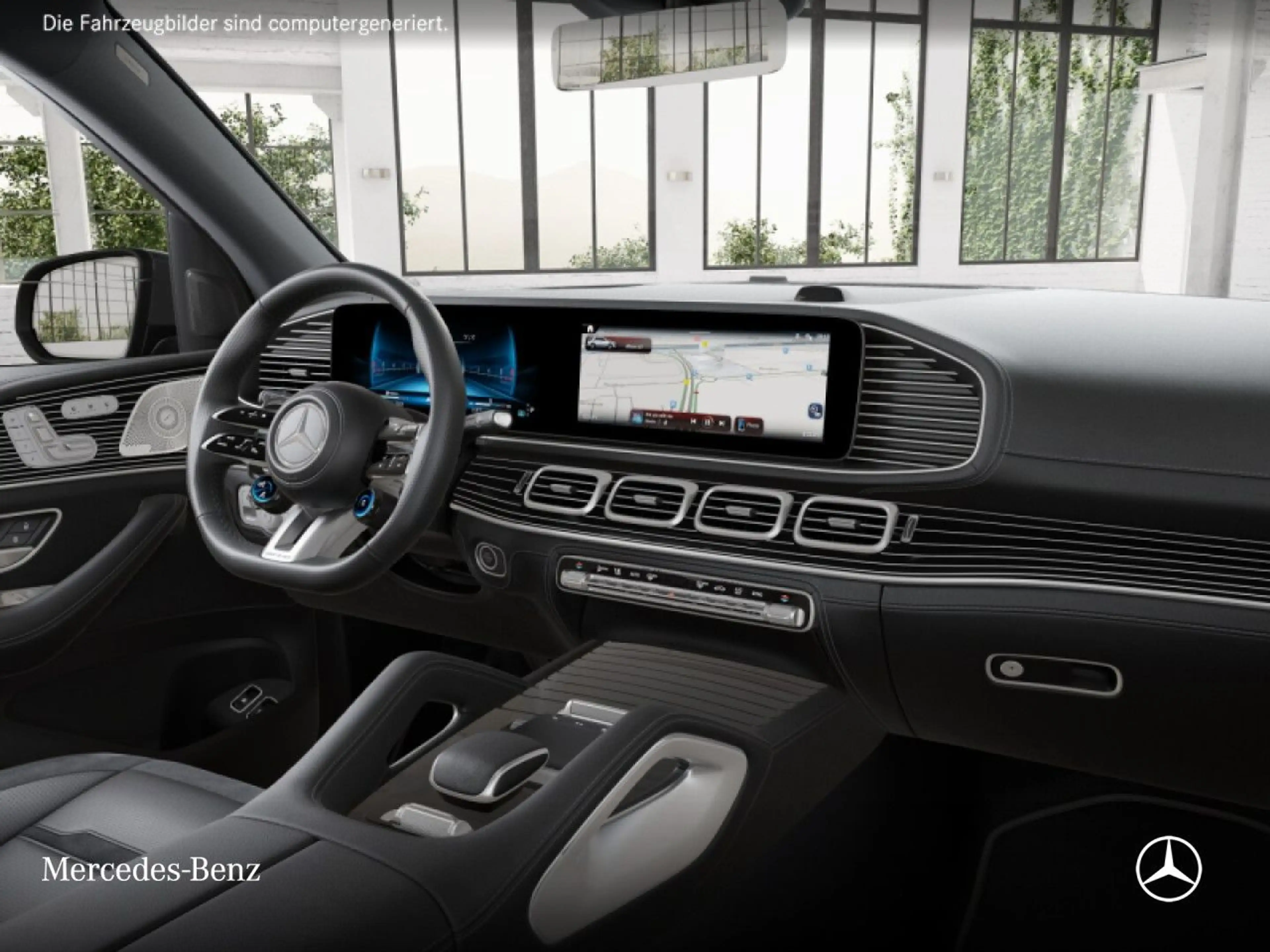 Mercedes-Benz GLE 53 AMG GLE 53 HYBRID 4M NIGHT+PANO+360+AHK+MULTIBEAM+22" — photo 10