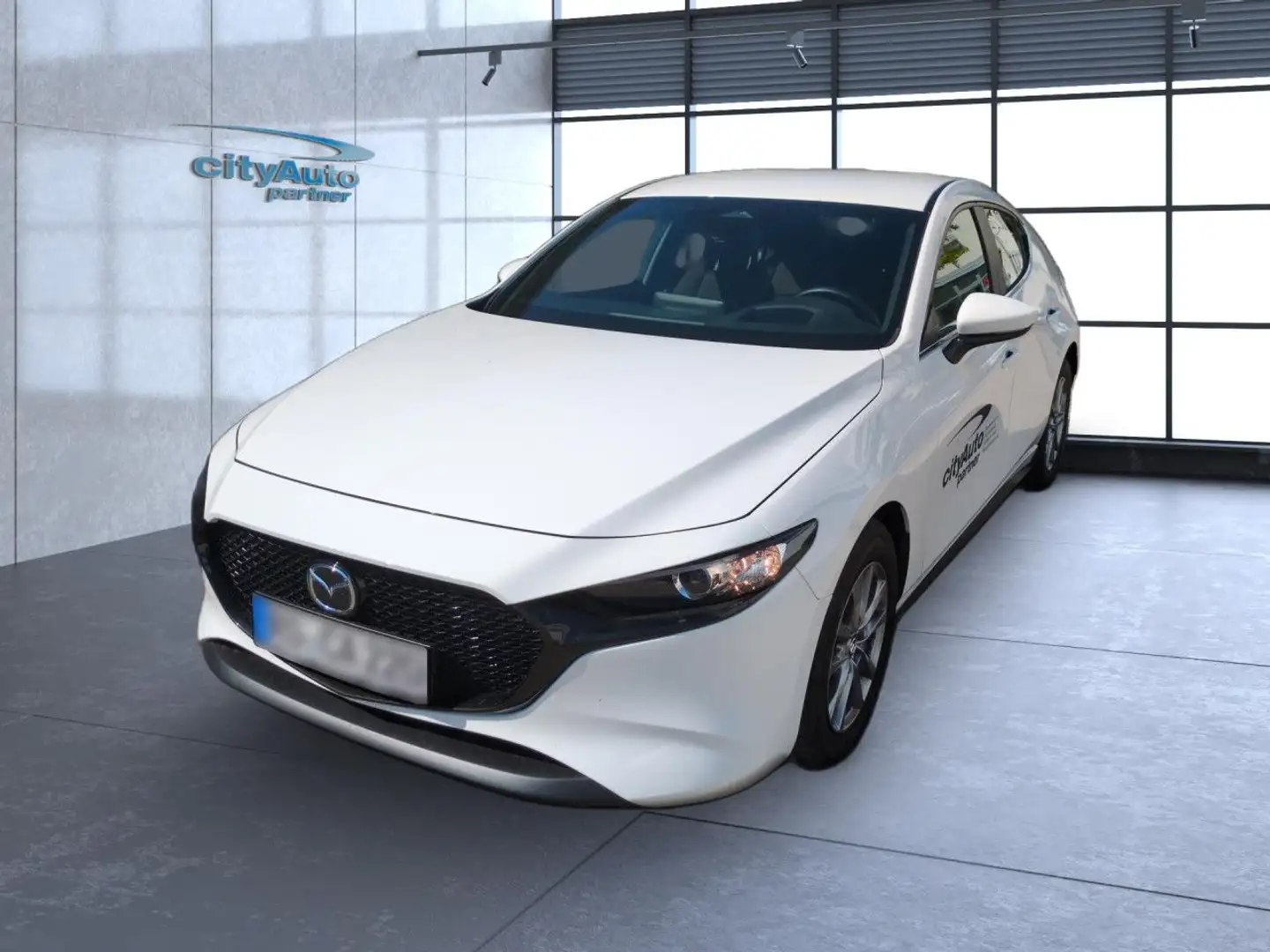 Mazda 3 e-SKYACTIV-G 122 PRIME-LINE Automatik Bluetooth Weiß - 2