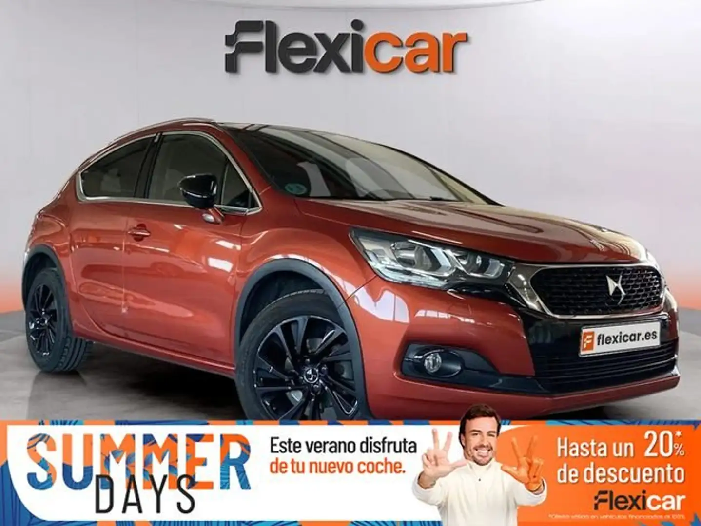 DS Automobiles DS 4 1.2+PureTech+130cv+S%26S+Desire Naranja - 1