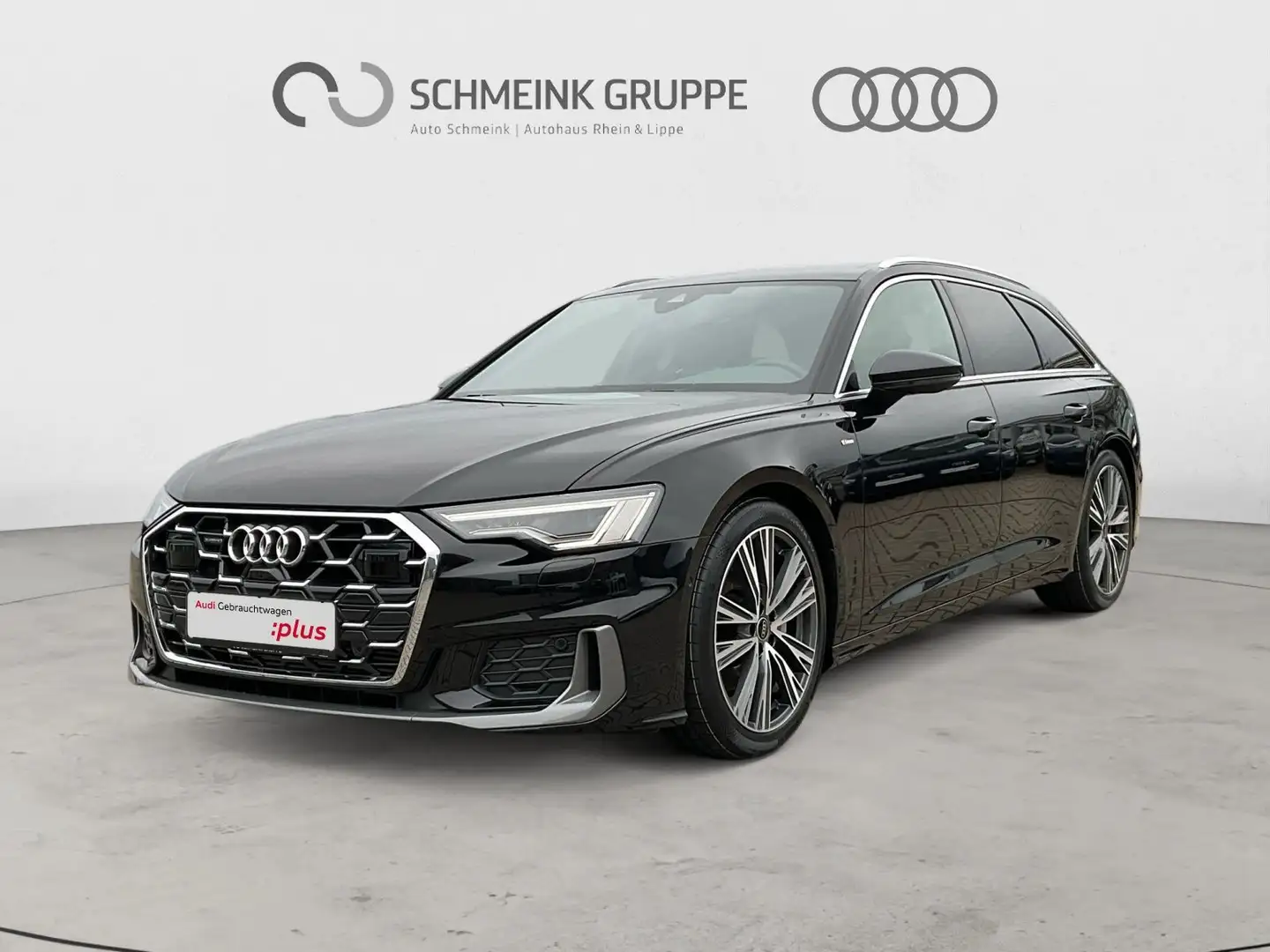 Audi A6 45 TFSI S line quattro AHK Matrix Pano Schwarz - 2