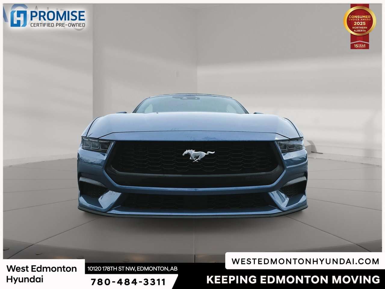 2025 Ford Mustang CONVERTABLE/LEATHER/AUTO/NAV — снимка 1