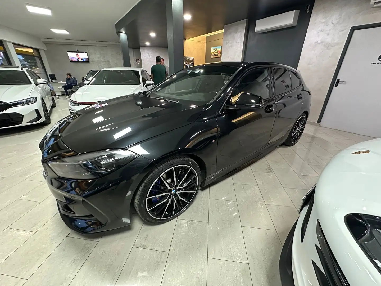 BMW 135 M Sport M 135 i IVA ESPOSTA TAGLIANDI GARANZIA Noir - 2