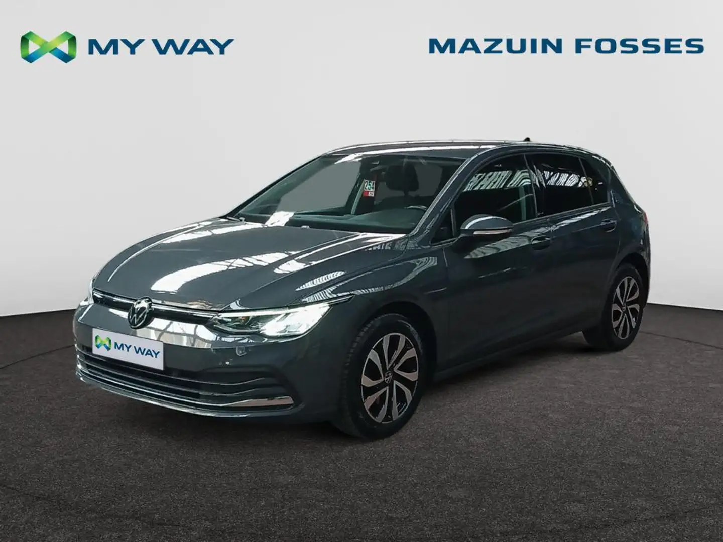 Volkswagen Golf New Golf ACTIVE 1.5 TSI 96 kW (130 ch) 6 vitesses  Gris - 1