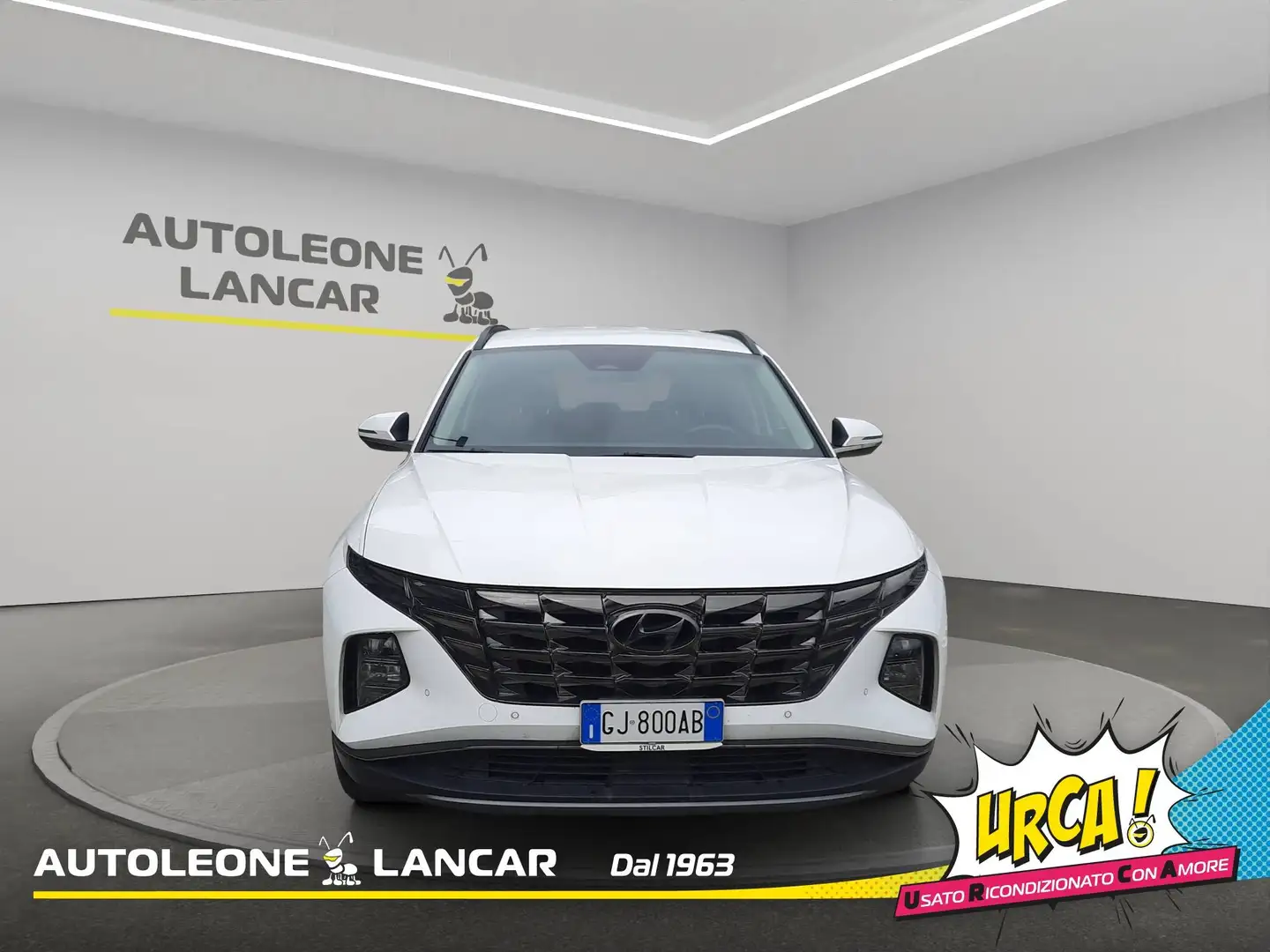 Hyundai TUCSON 1.6 crdi Xline 2wd E6 Blanc - 2