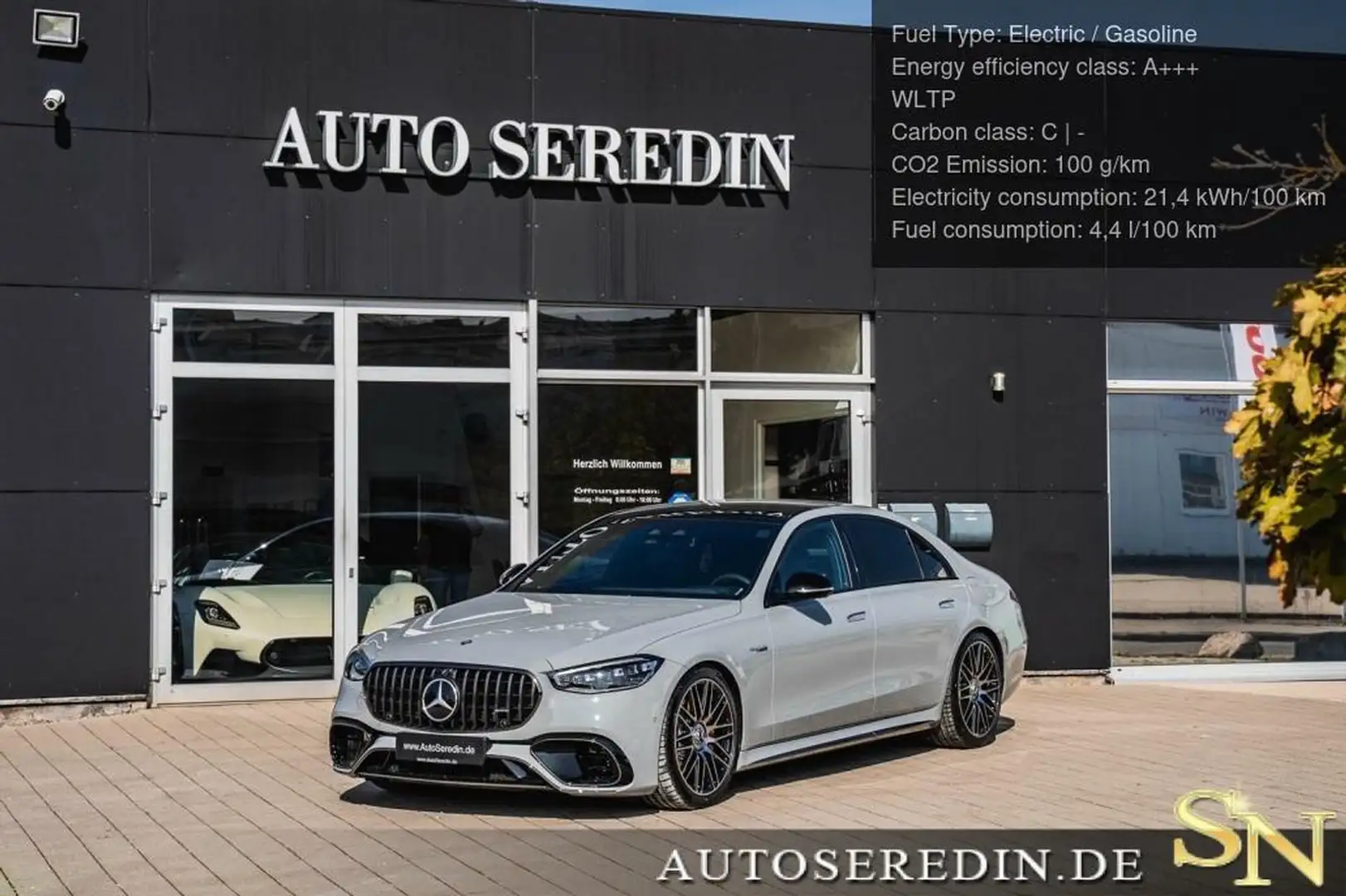 Mercedes-Benz S 63 AMG LONG EDITION 1 CERAMIC+DRIVERS PACK Gris - 1