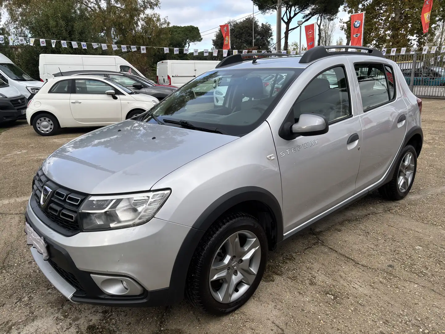 Dacia Sandero II 2018 Stepway  1.5 dci NAVIGATORE, EURO 6 Argento - 2