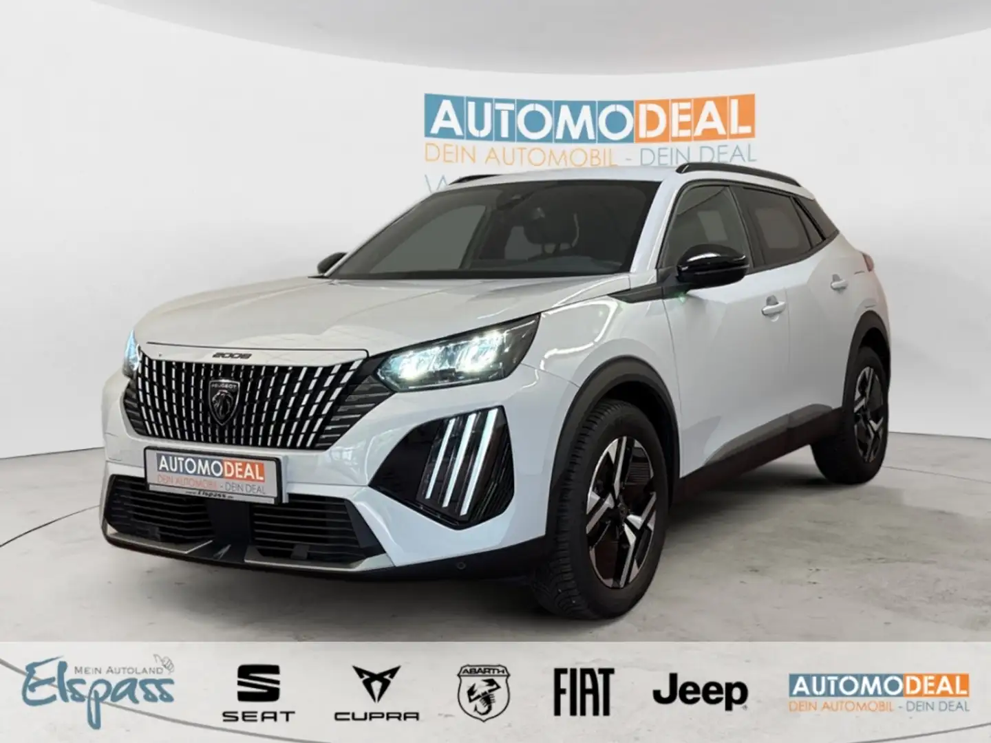 Peugeot 2008 PureTech Allure AUTOMATIK ALLWETTER NAV LED DIG-DI Blanc - 1