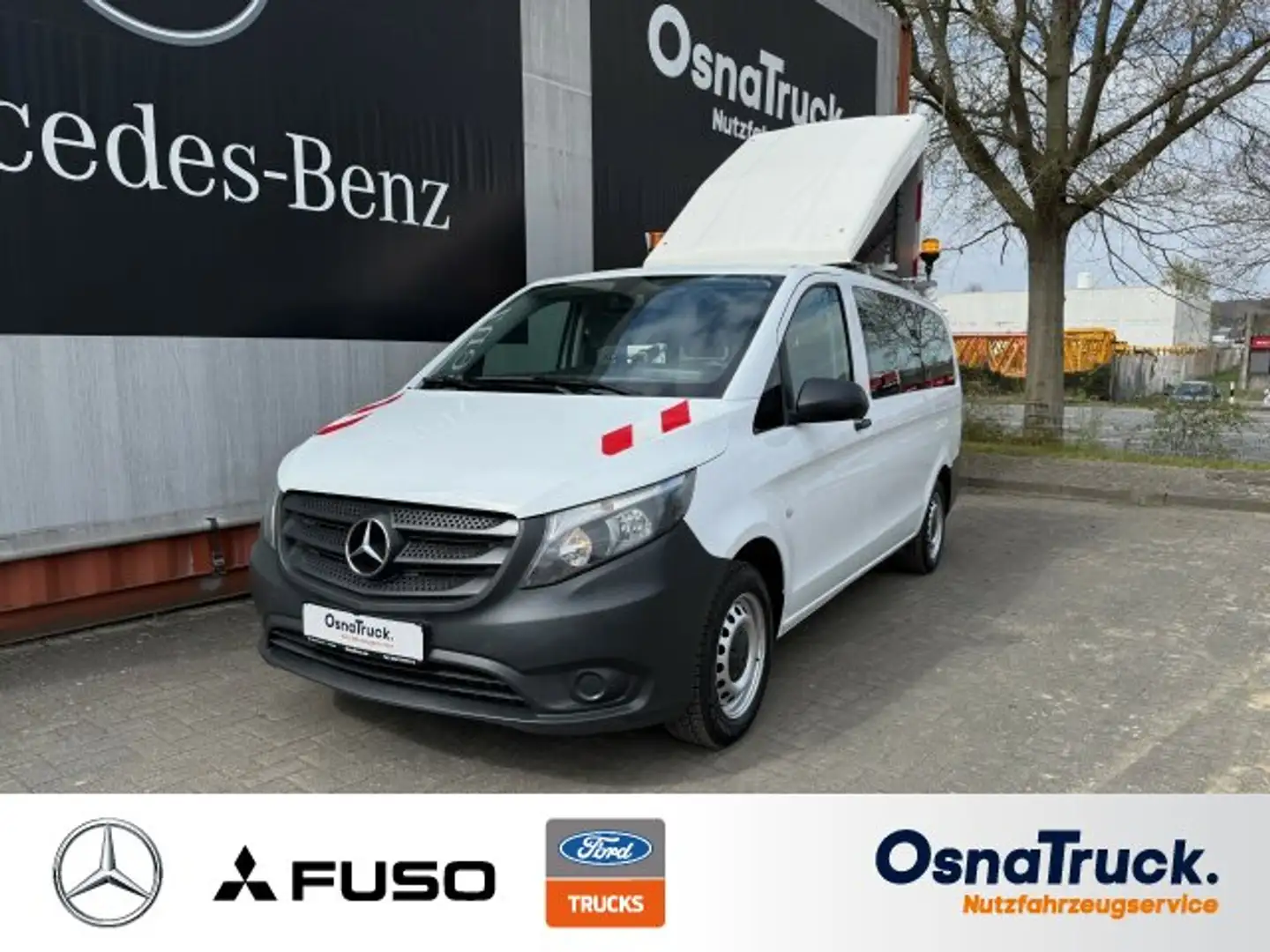 Mercedes-Benz Vito Vito 111 BT Pro lang Begleitfahrz. Klima,8-Sitze Bianco - 1