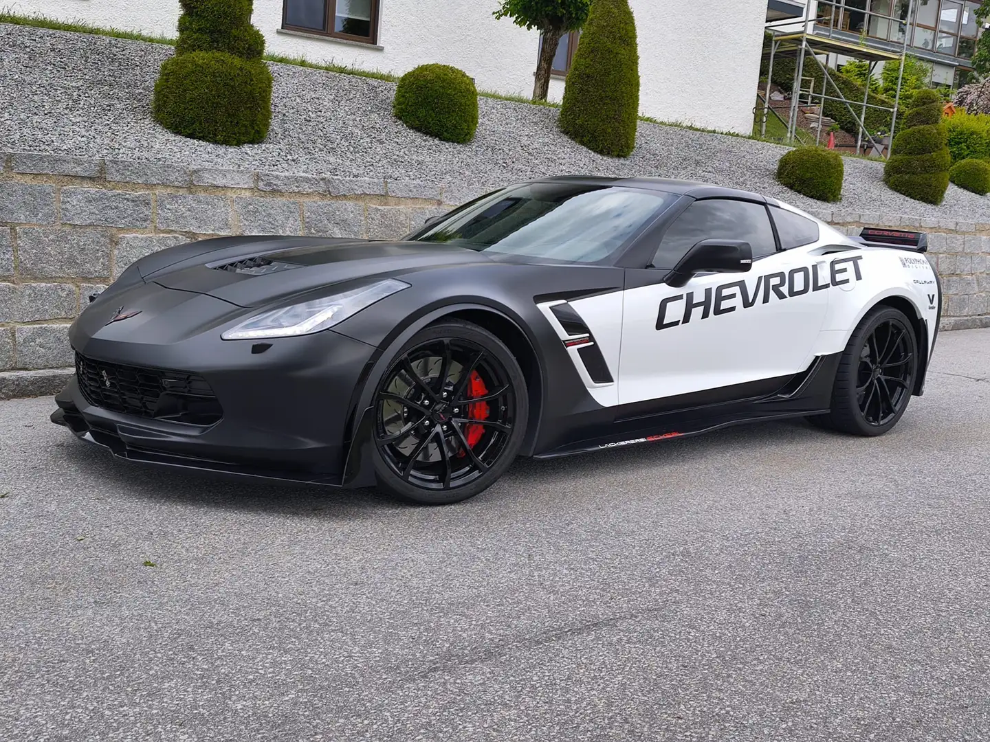 Corvette C7 Grand Sport Coupe EU Schalter Competition-Sitze Alb - 1