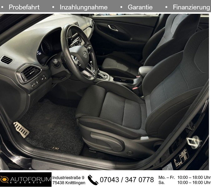 Hyundai i30 1.4 T-GDI N-LINE *SPUR-ASS*TEMPOMAT*SHZ*LHZ* — photo 13