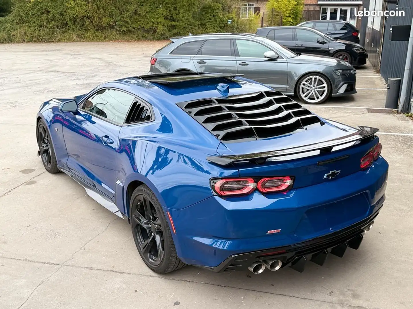 Chevrolet Camaro COUPÉ SS 6.2 V8 1SS phase 2 466CHX toit ouvrant configuration unique Bleu - 2