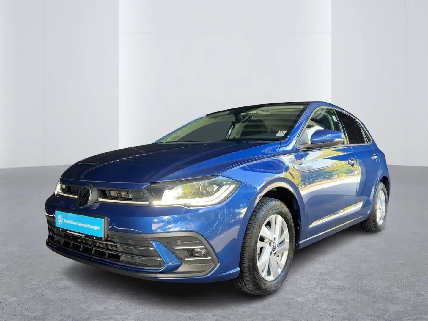 Volkswagen Polo 1.0 TSI DSG Style Kamera Pano LED Navi Blau - 2