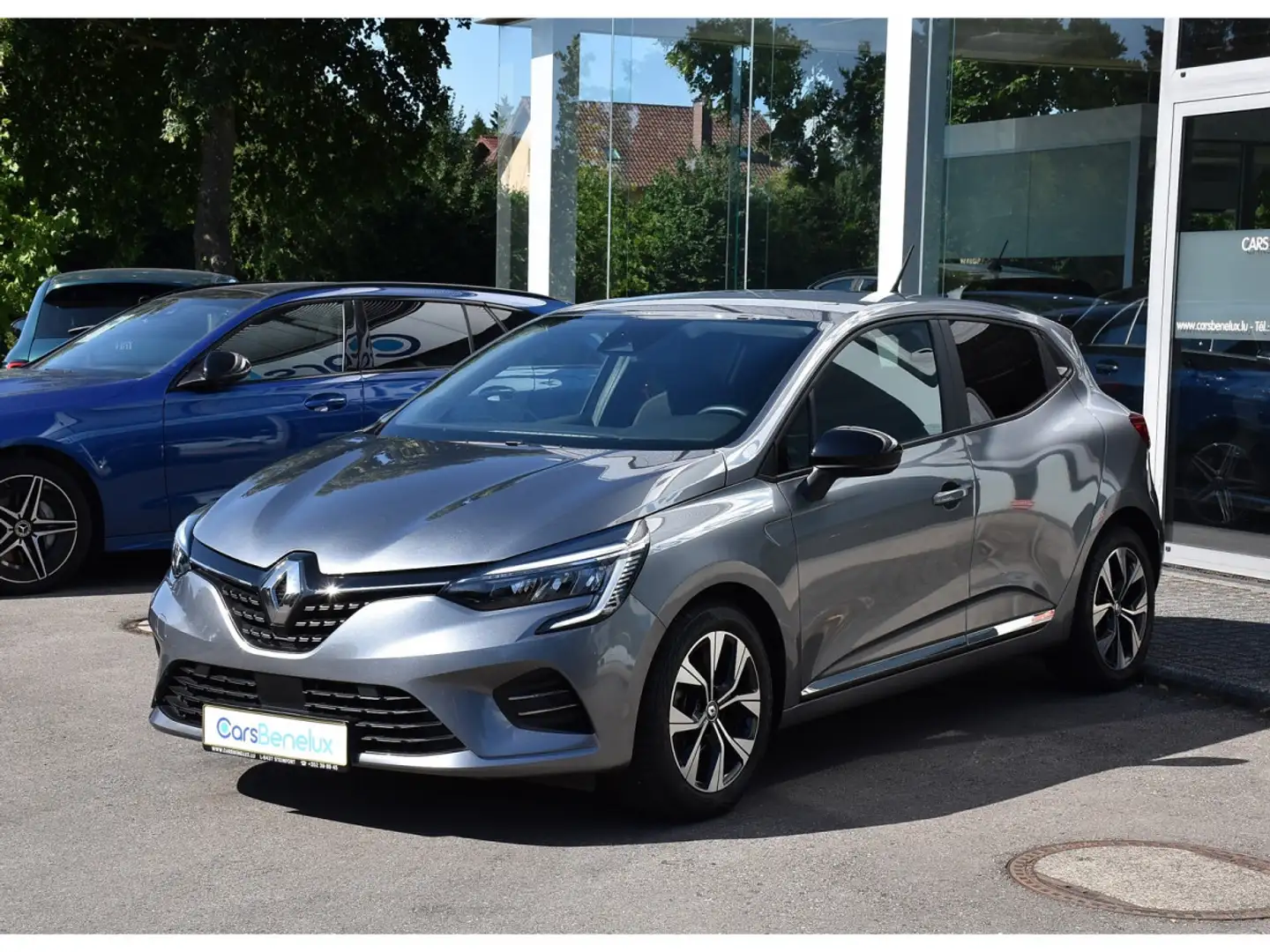 Renault Clio 1.0 TCE Evolution CLIM REGUL GPS PDC LANE 1° MAIN Gris - 2