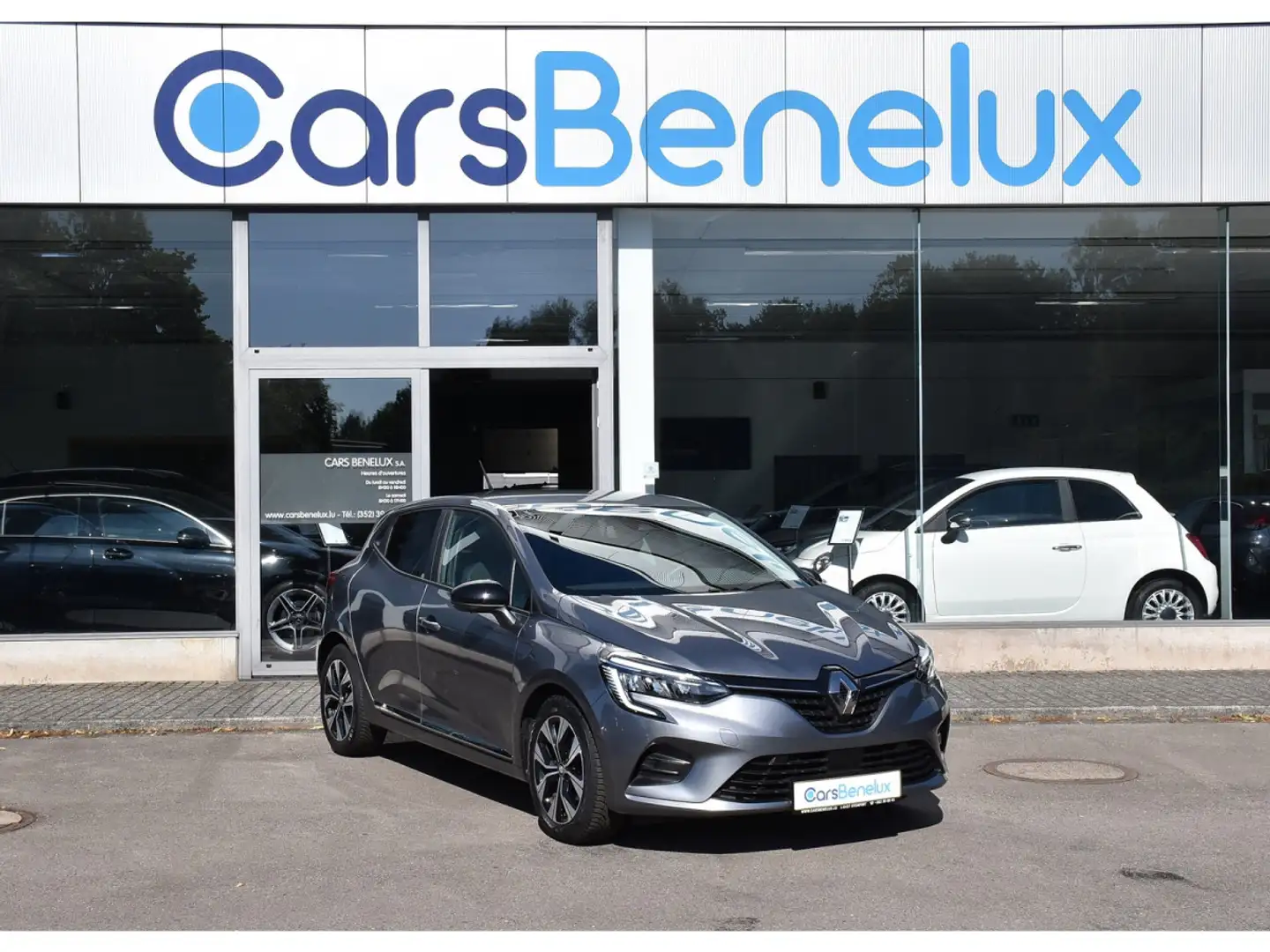 Renault Clio 1.0 TCE Evolution CLIM REGUL GPS PDC LANE 1° MAIN Gris - 1