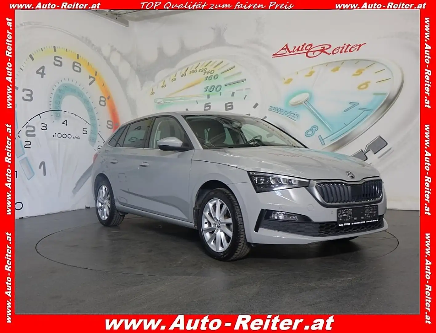Skoda Scala 1,0 TSI Style DSG *LED, NAVI, ACC, RFK* Grau - 1