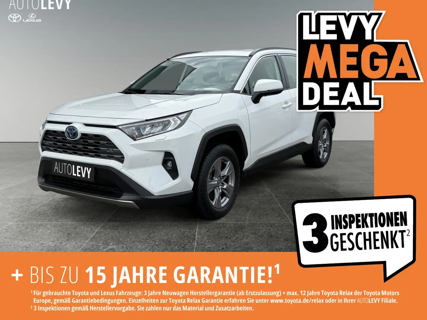 Toyota RAV 4 RAV4 2.5 Business Edition ++SHZ++Allwetter++PDC++ Weiß - 1