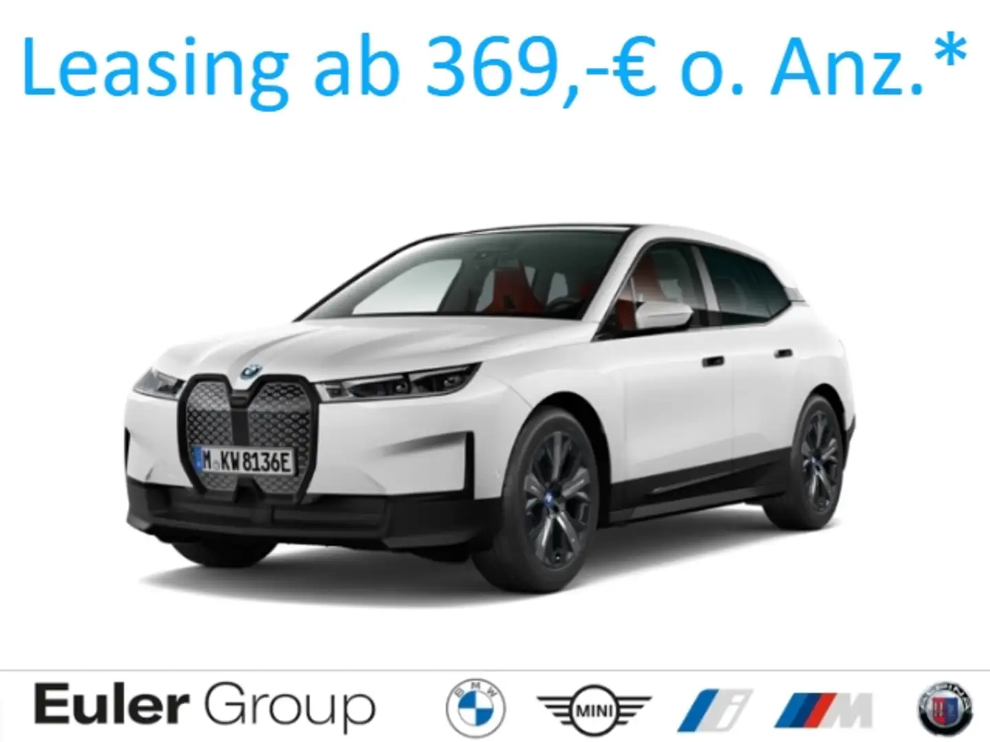BMW iX xDrive50 Sportpaket 21'' PanoSky H/K Laser MF-Sitz Weiß - 1