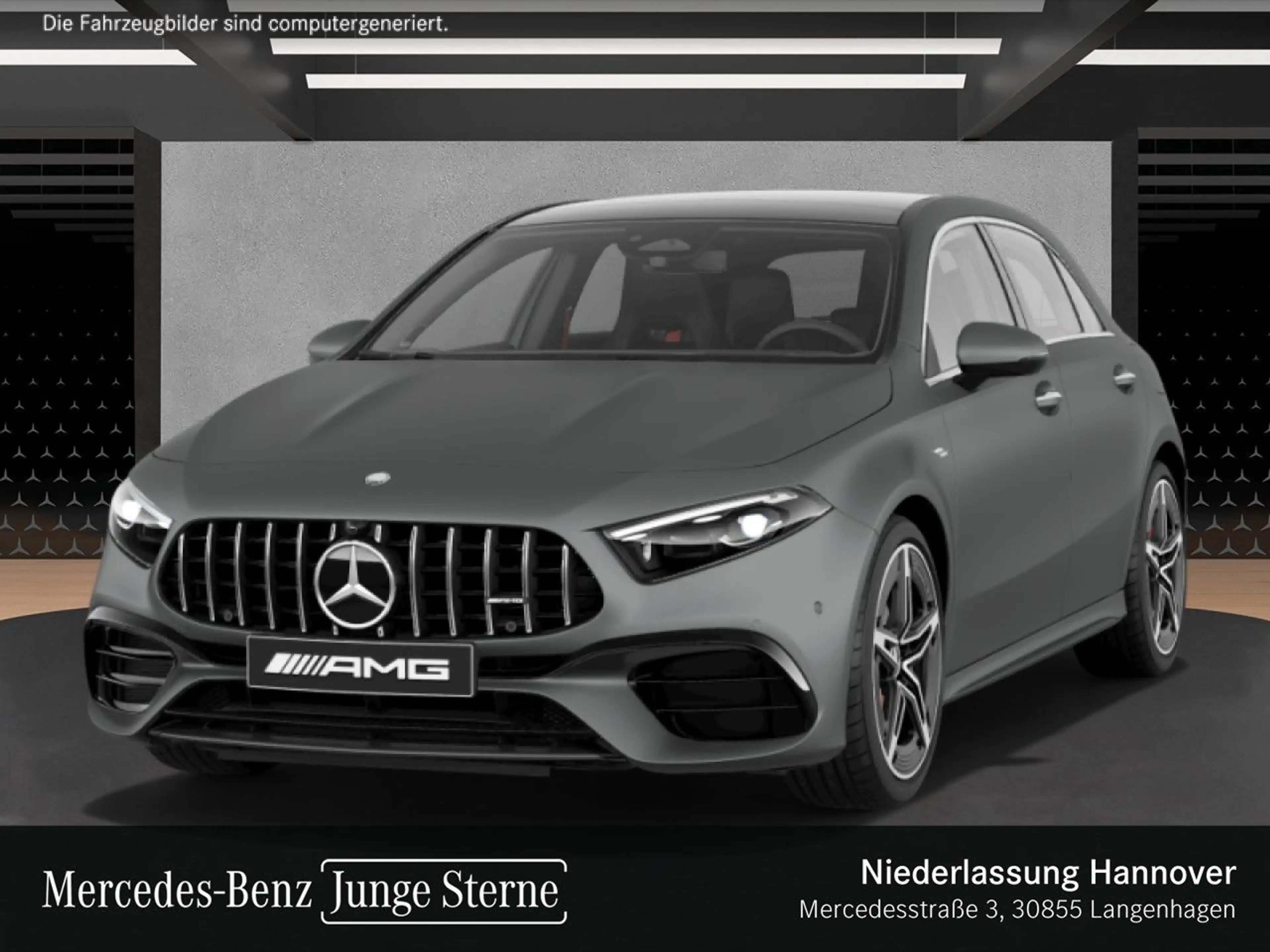 Mercedes-Benz A 45 AMG A 45 S 4M DRIVERS+PANO+360°+MULTIBEAM+BURMESTER — photo 2