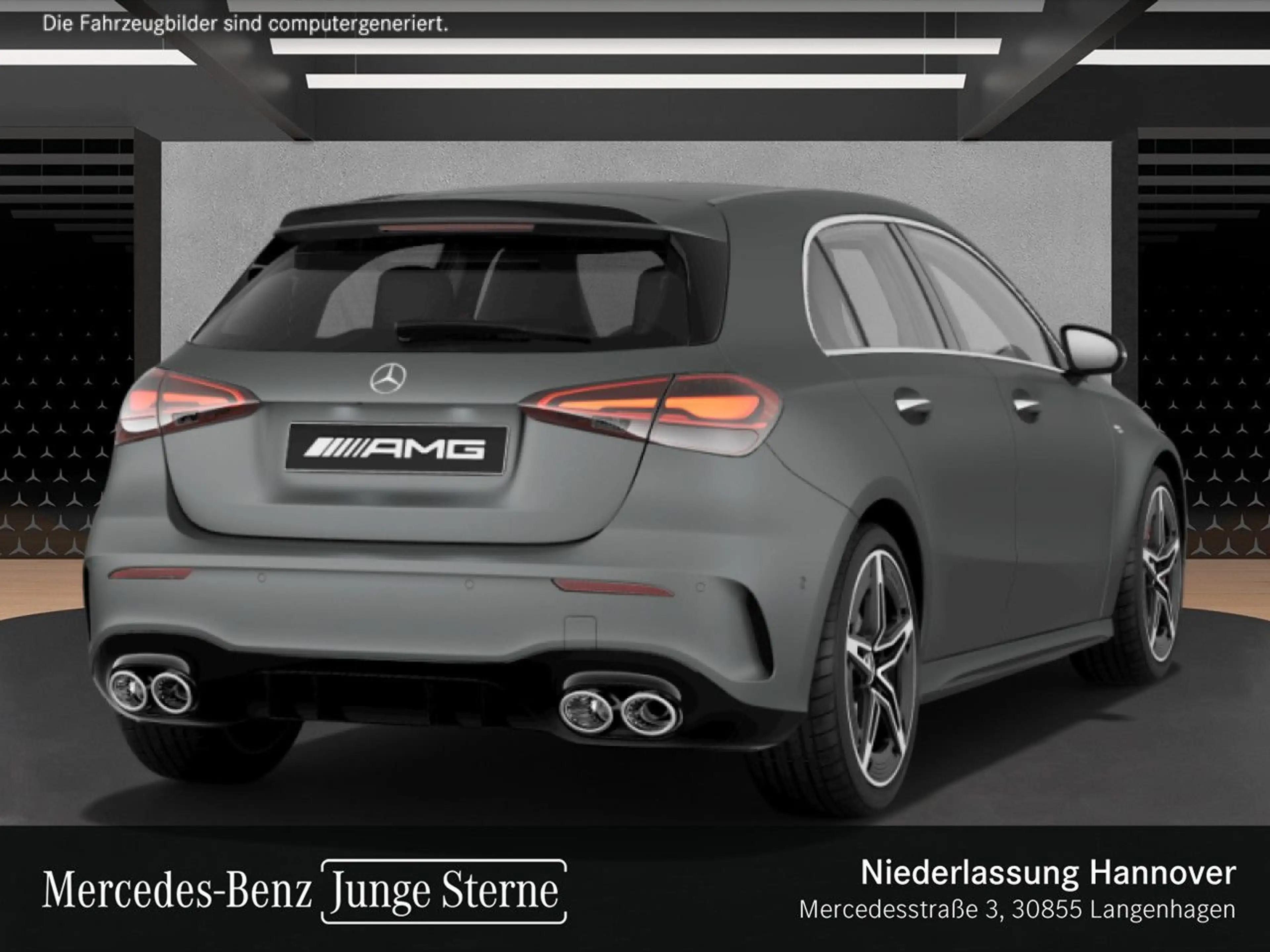 Mercedes-Benz A 45 AMG A 45 S 4M DRIVERS+PANO+360°+MULTIBEAM+BURMESTER — photo 4