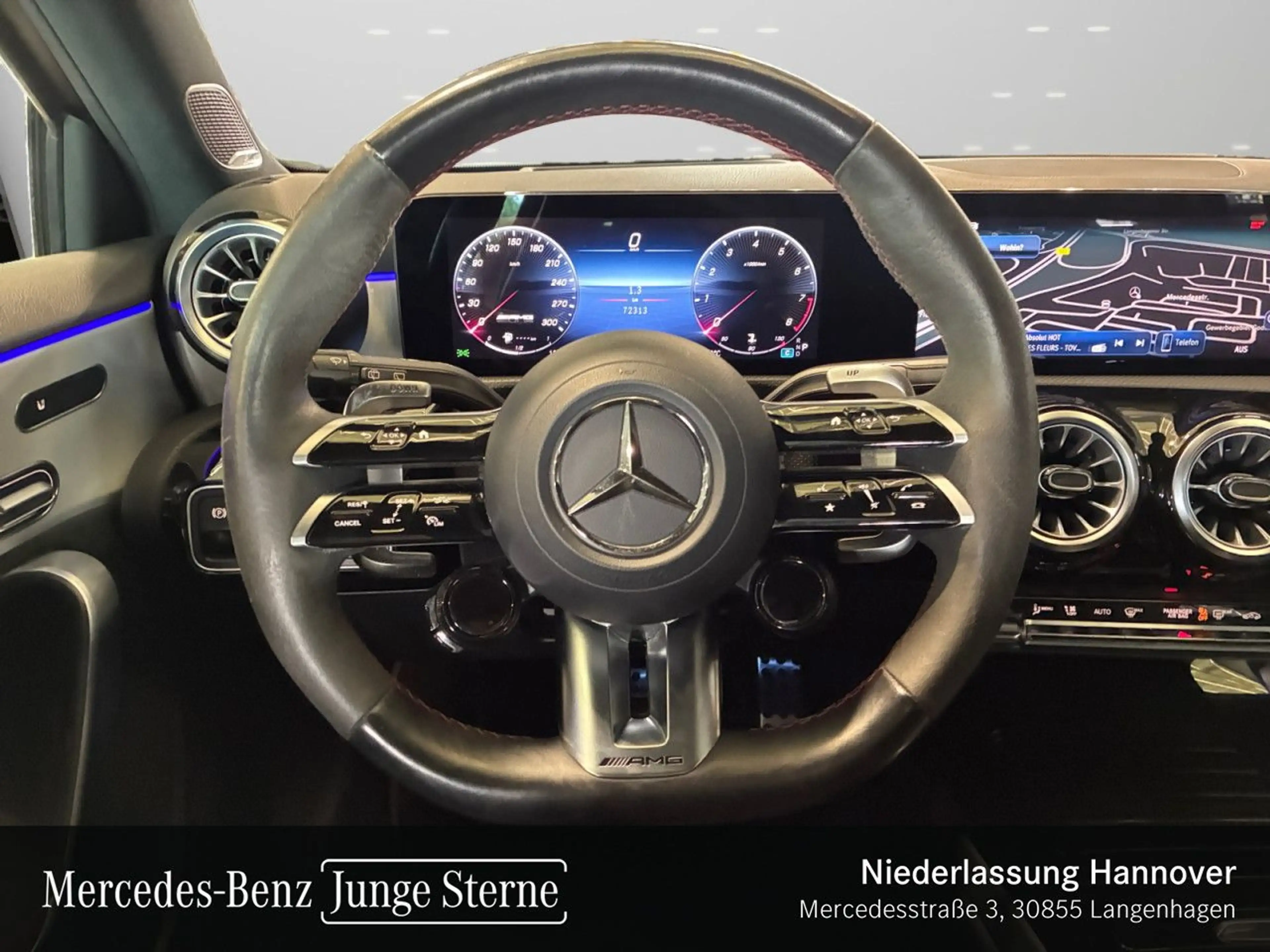 Mercedes-Benz A 45 AMG A 45 S 4M DRIVERS+PANO+360°+MULTIBEAM+BURMESTER — photo 13