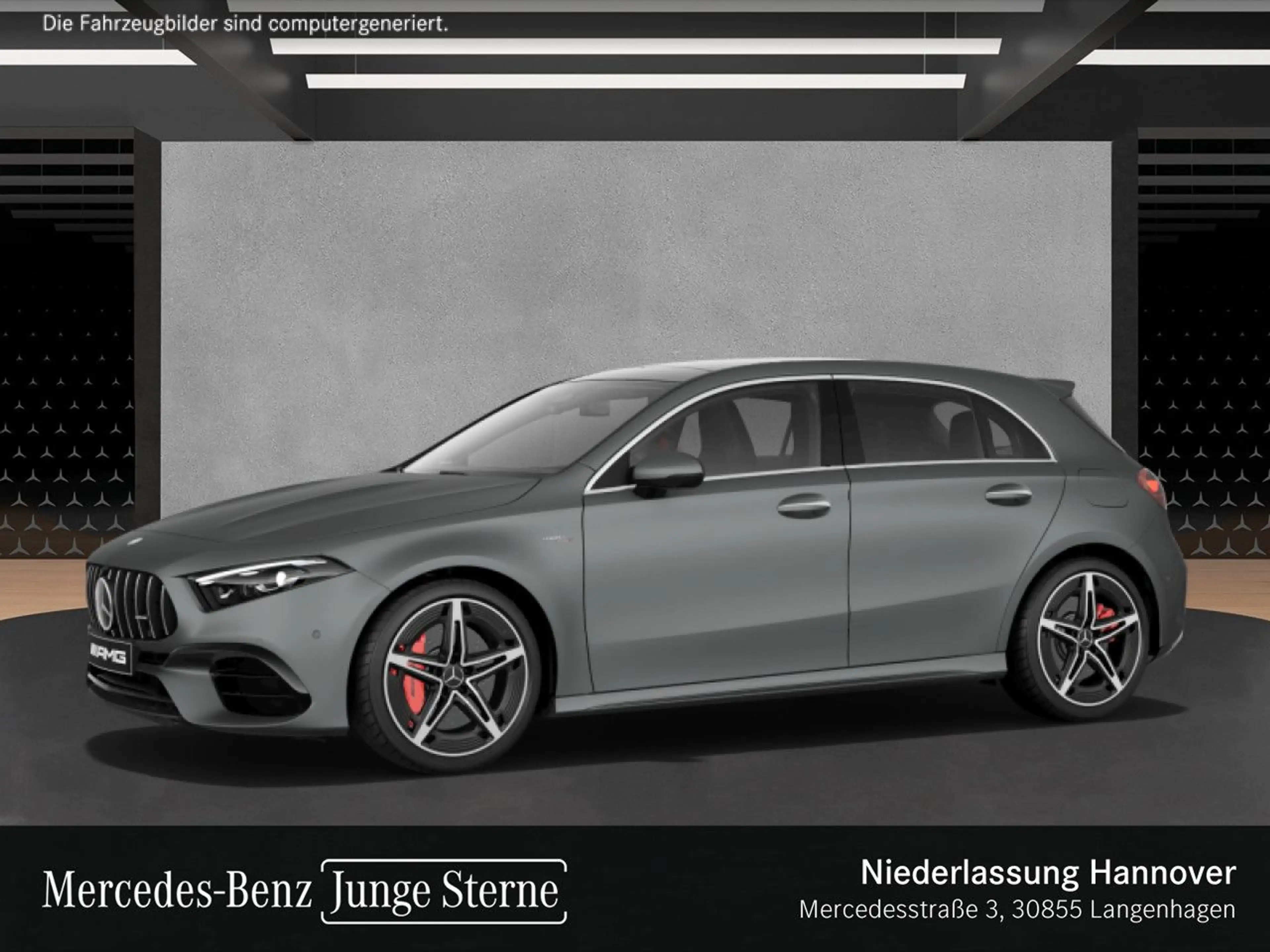 Mercedes-Benz A 45 AMG A 45 S 4M DRIVERS+PANO+360°+MULTIBEAM+BURMESTER — photo 3