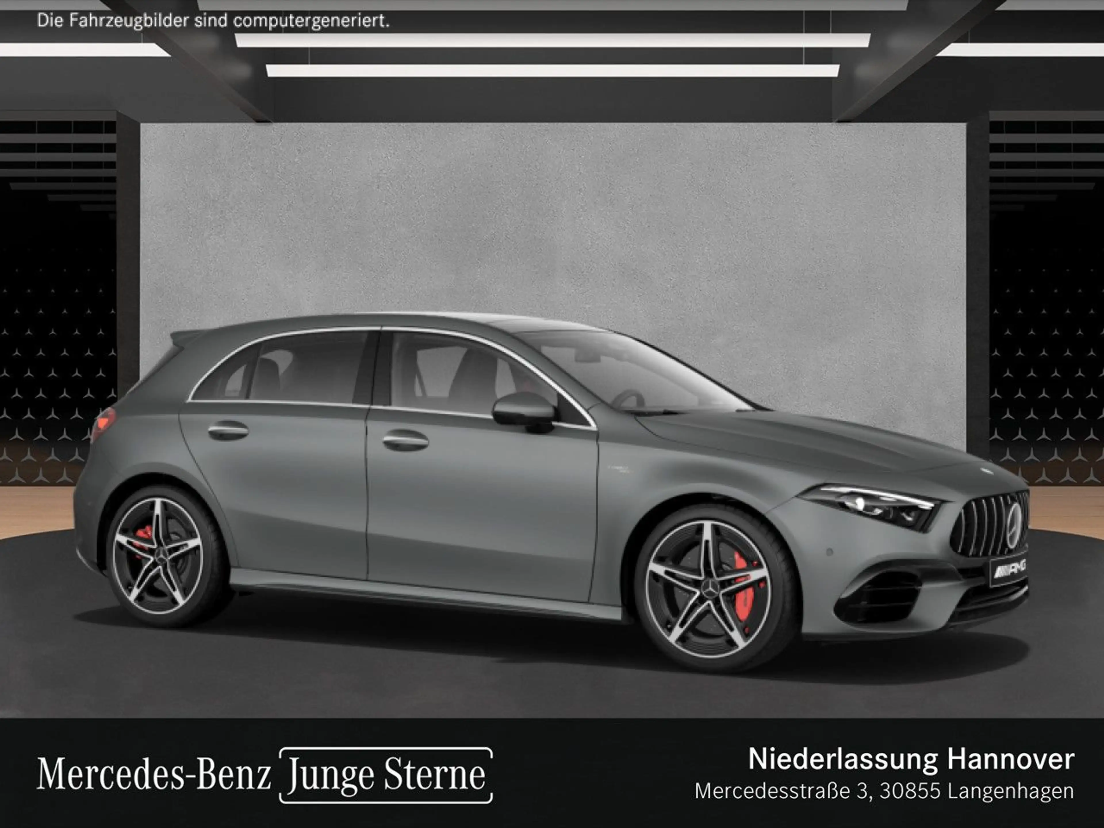 Mercedes-Benz A 45 AMG A 45 S 4M DRIVERS+PANO+360°+MULTIBEAM+BURMESTER — photo 15