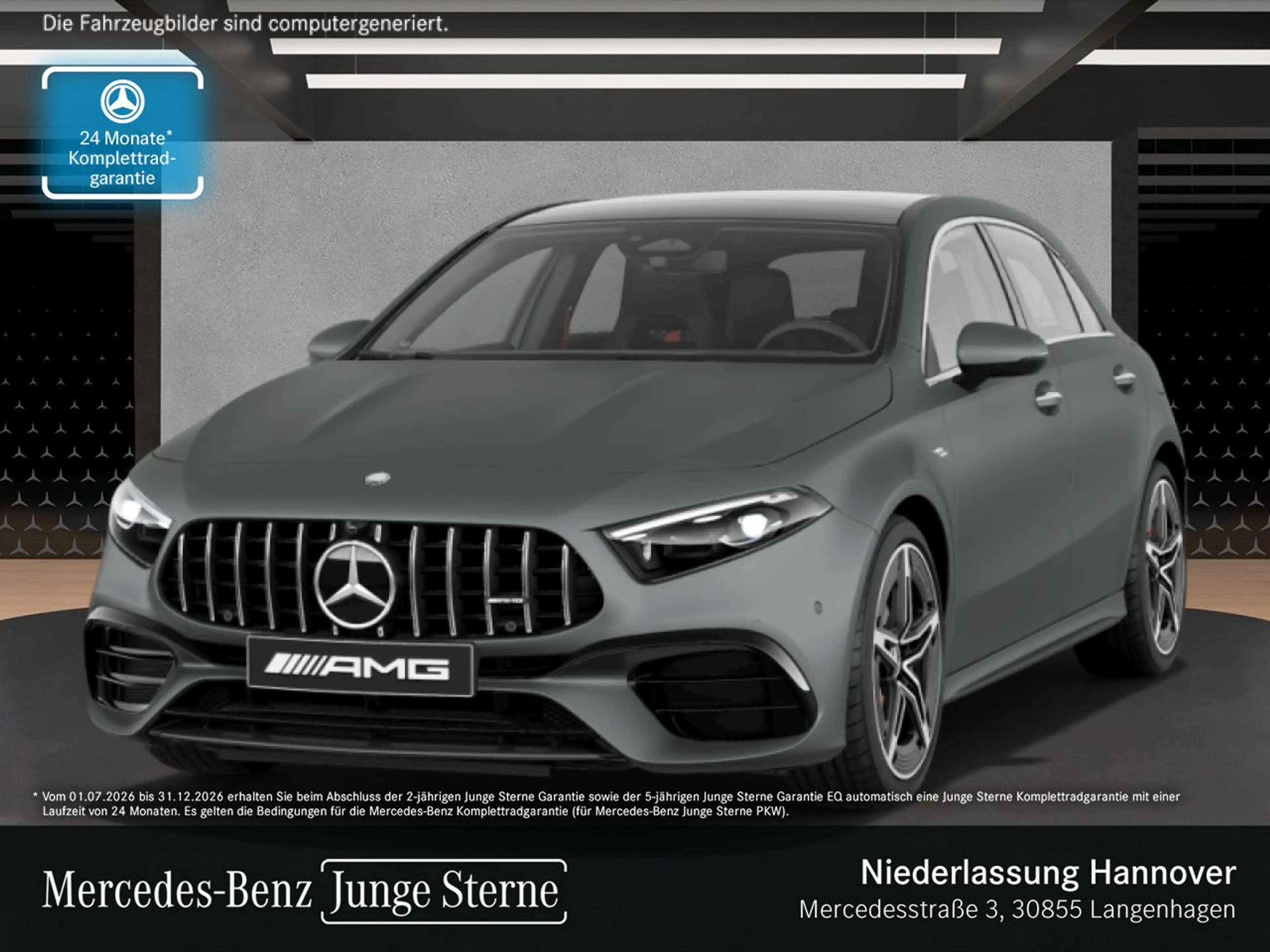 Mercedes-Benz A 45 AMG A 45 S 4M DRIVERS+PANO+360°+MULTIBEAM+BURMESTER
