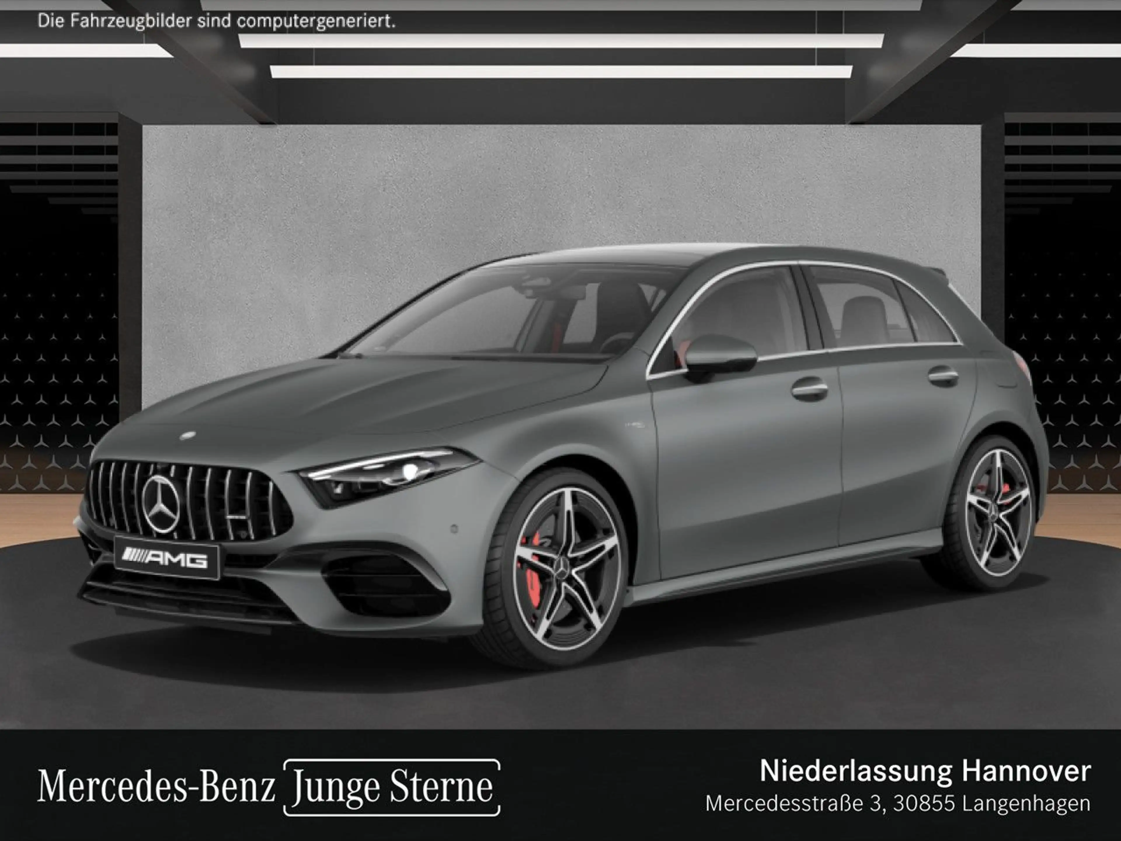 Mercedes-Benz A 45 AMG A 45 S 4M DRIVERS+PANO+360°+MULTIBEAM+BURMESTER — photo 13