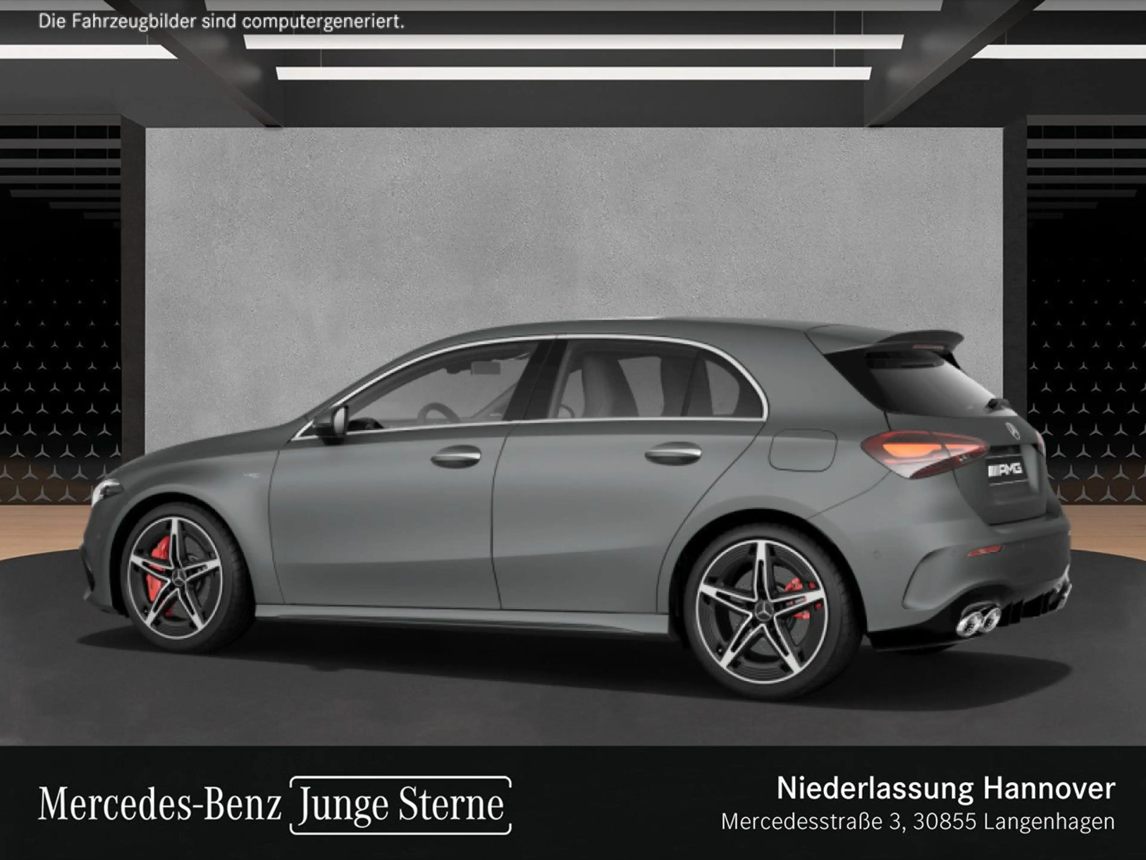 Mercedes-Benz A 45 AMG A 45 S 4M DRIVERS+PANO+360°+MULTIBEAM+BURMESTER — photo 14