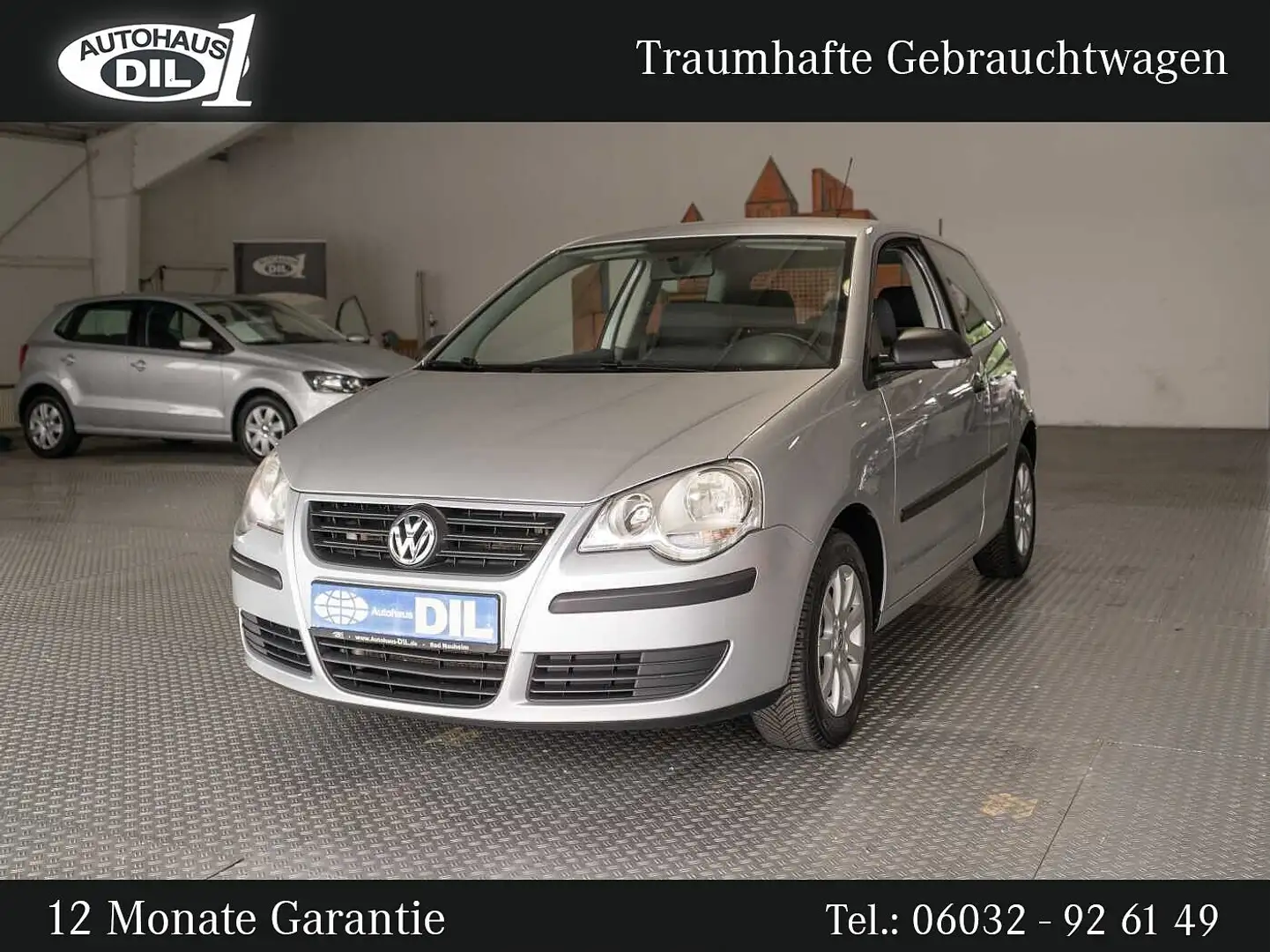 Volkswagen Polo IV ' TÜV NEU ' Zilver - 1