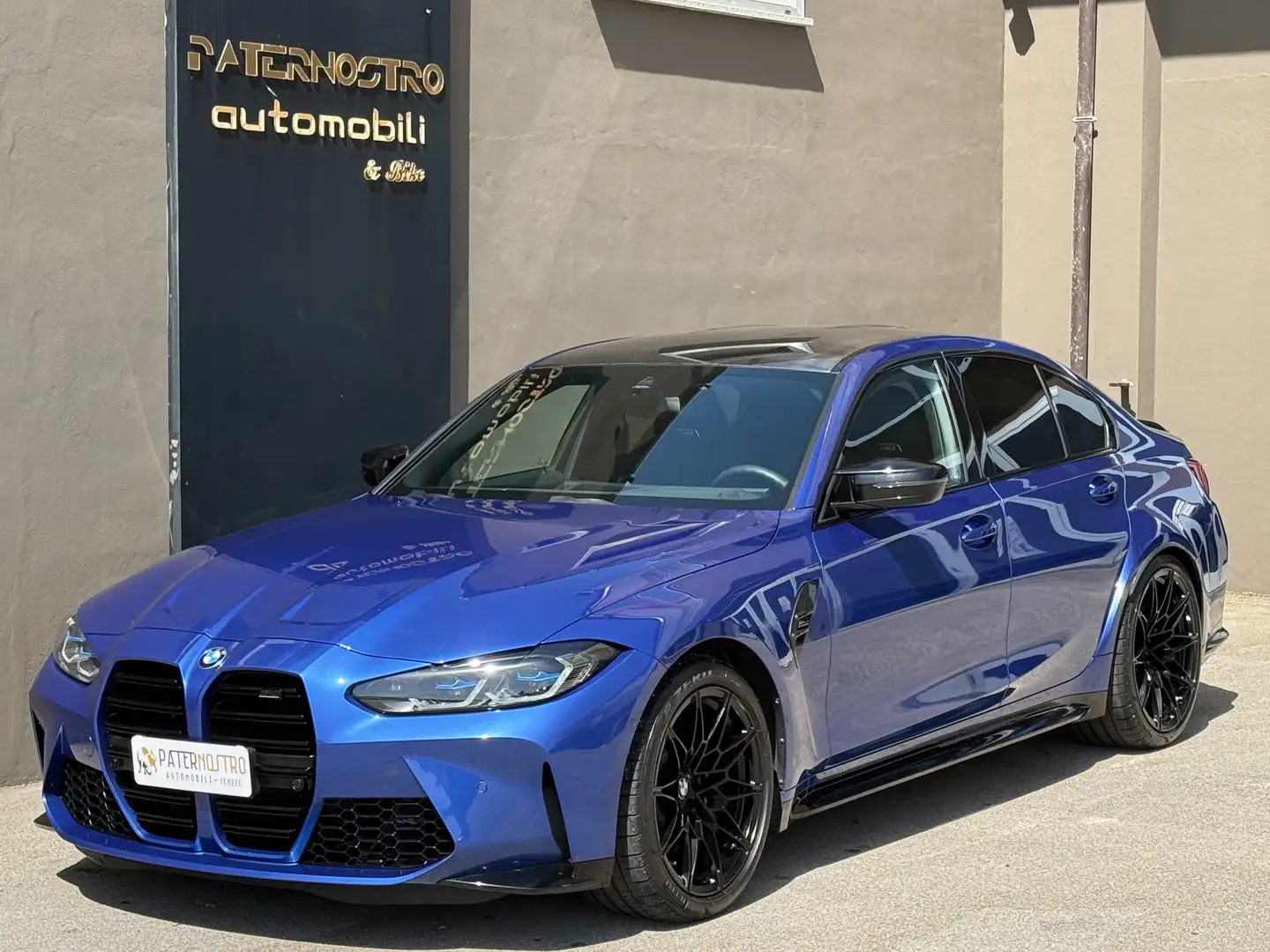 BMW M3 G80berlina 3.0 Competition M xdrive auto Restyling Blu/Azzurro - 1