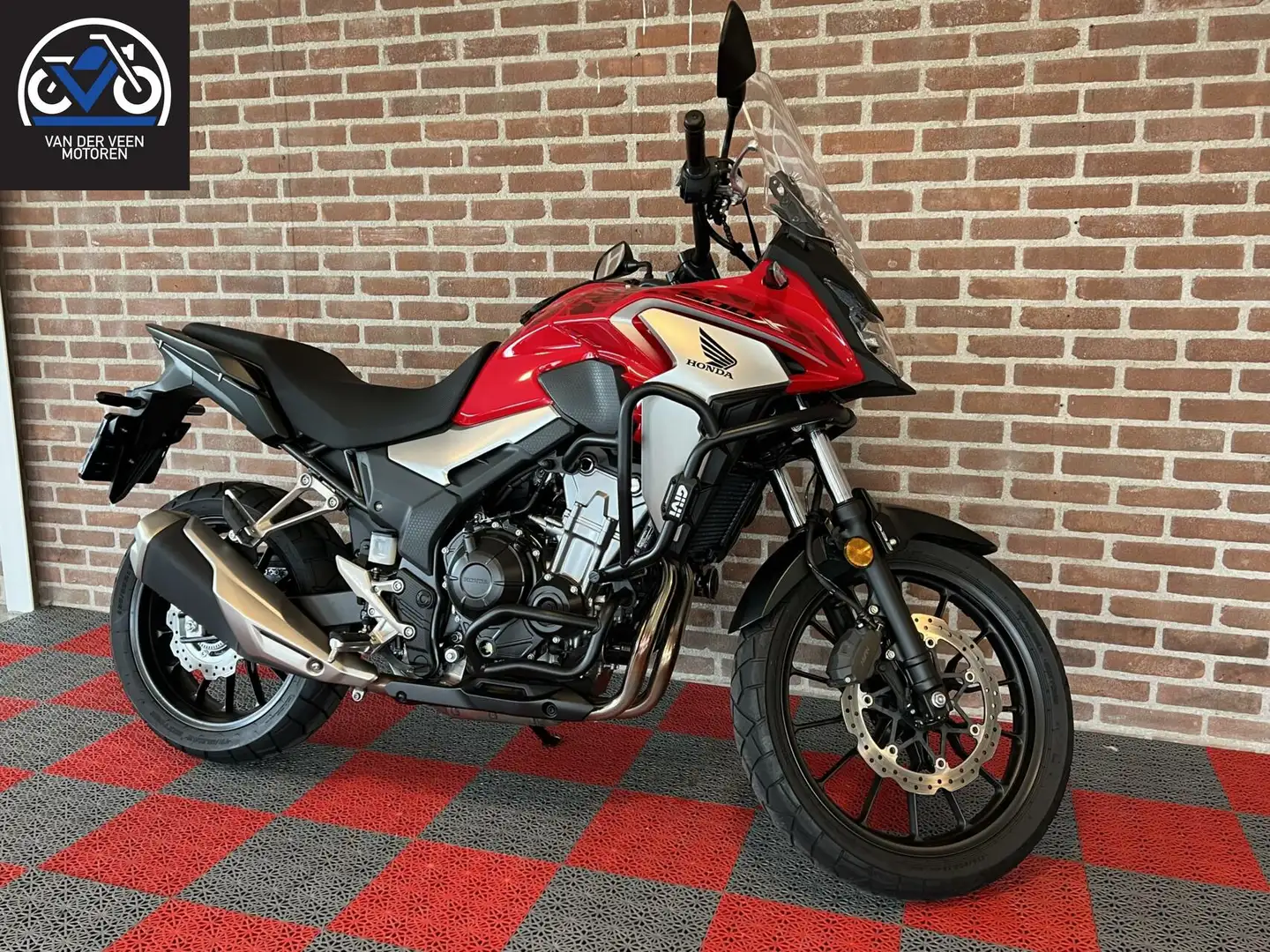 Honda CB 500 500X C-ABS Rouge - 1