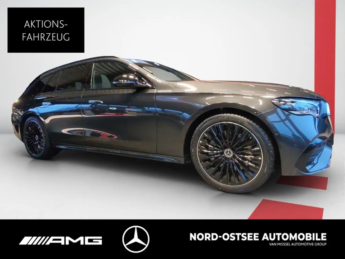 Mercedes-Benz E 450 d 4m T  AMG NIGHT PANO AHK HUD SUPERSCREEN Gris - 2