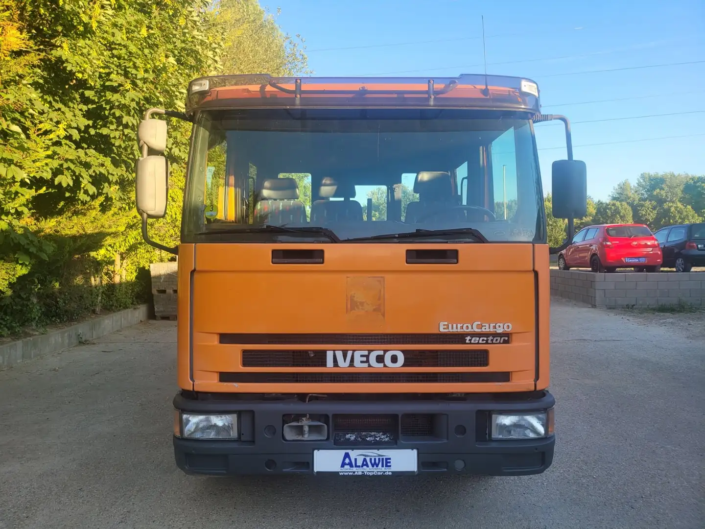 Iveco ML80E17 EuroCargo tector DoKa Dreiseitenkipper Orange - 2