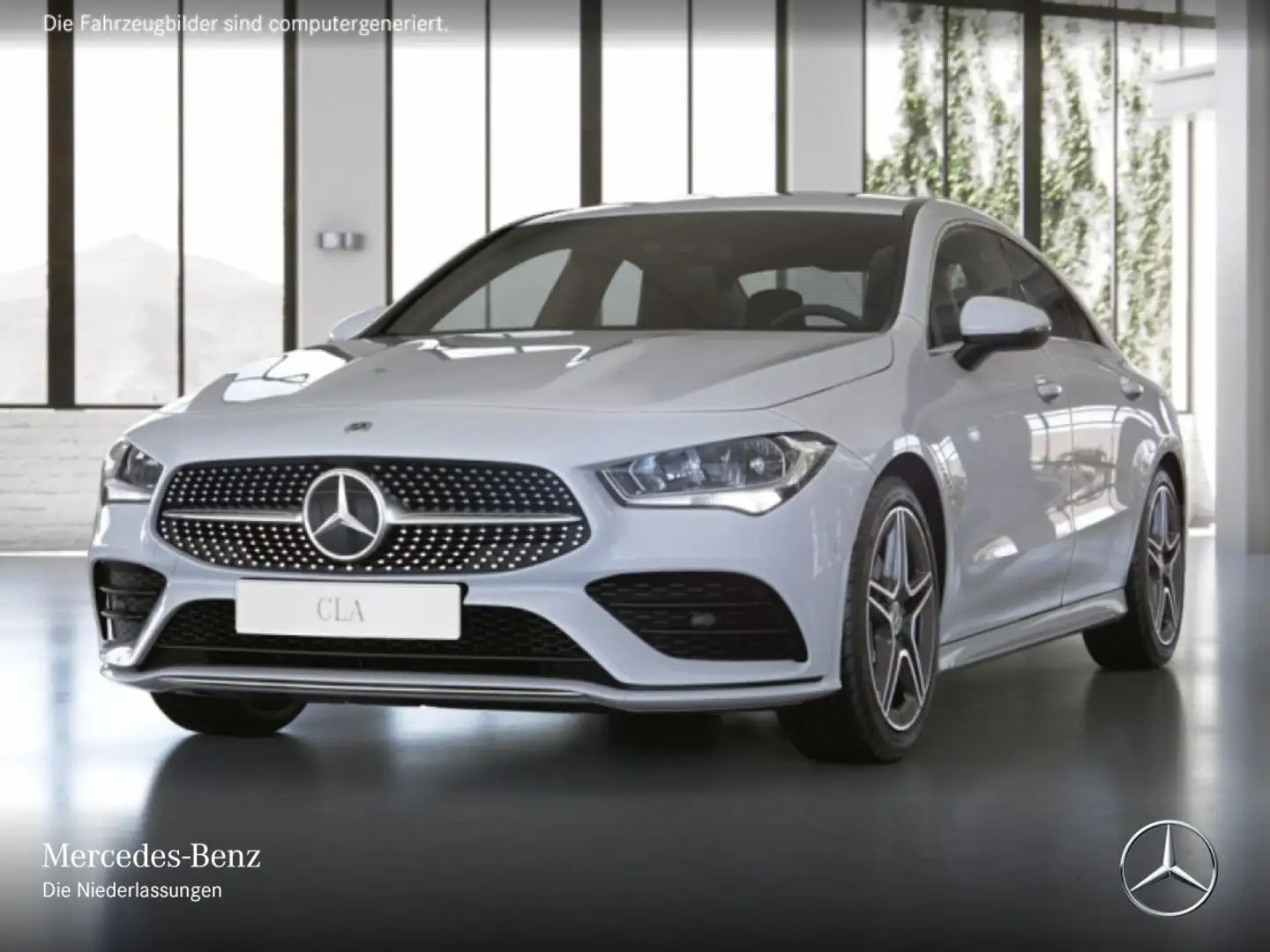 Mercedes-Benz CLA 250 e AMG+8G Blanc - 2